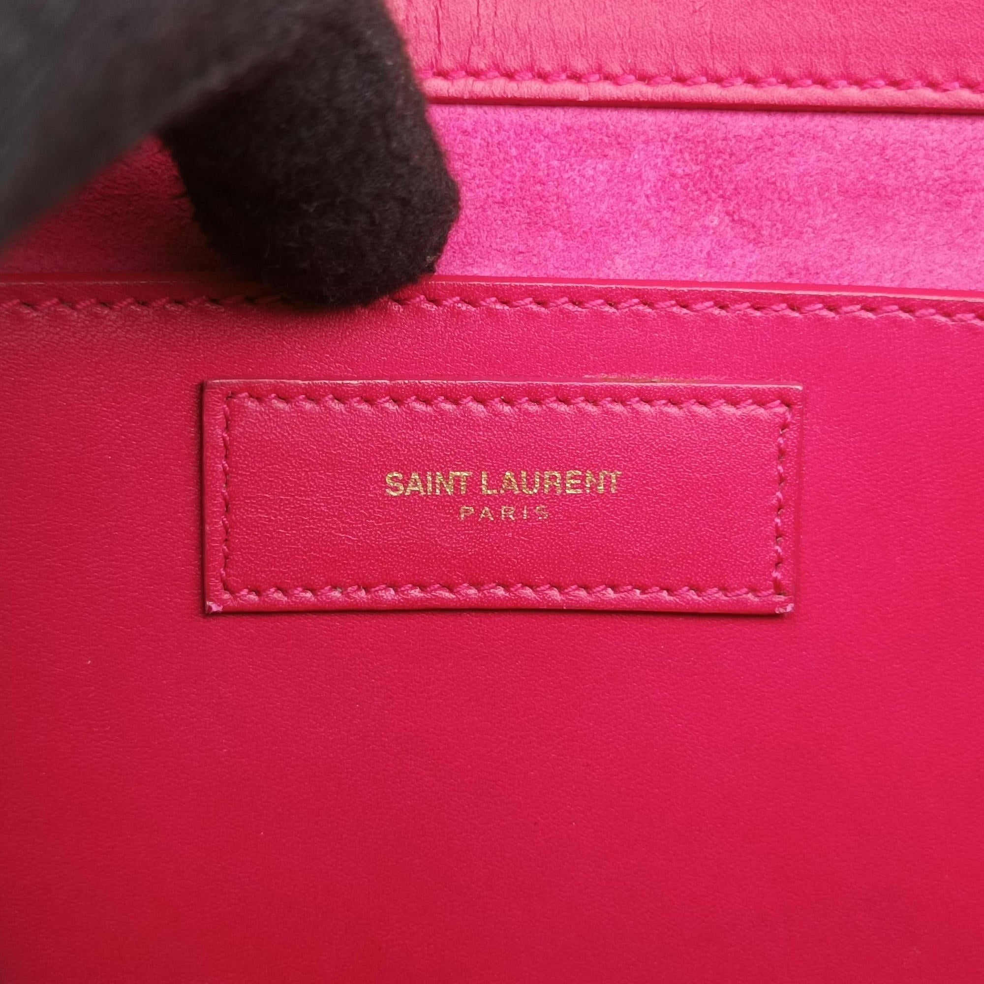 Secondhand Yves Saint Laurent BETTY Pink Leather 314515 shoulderbag | stylenewstar