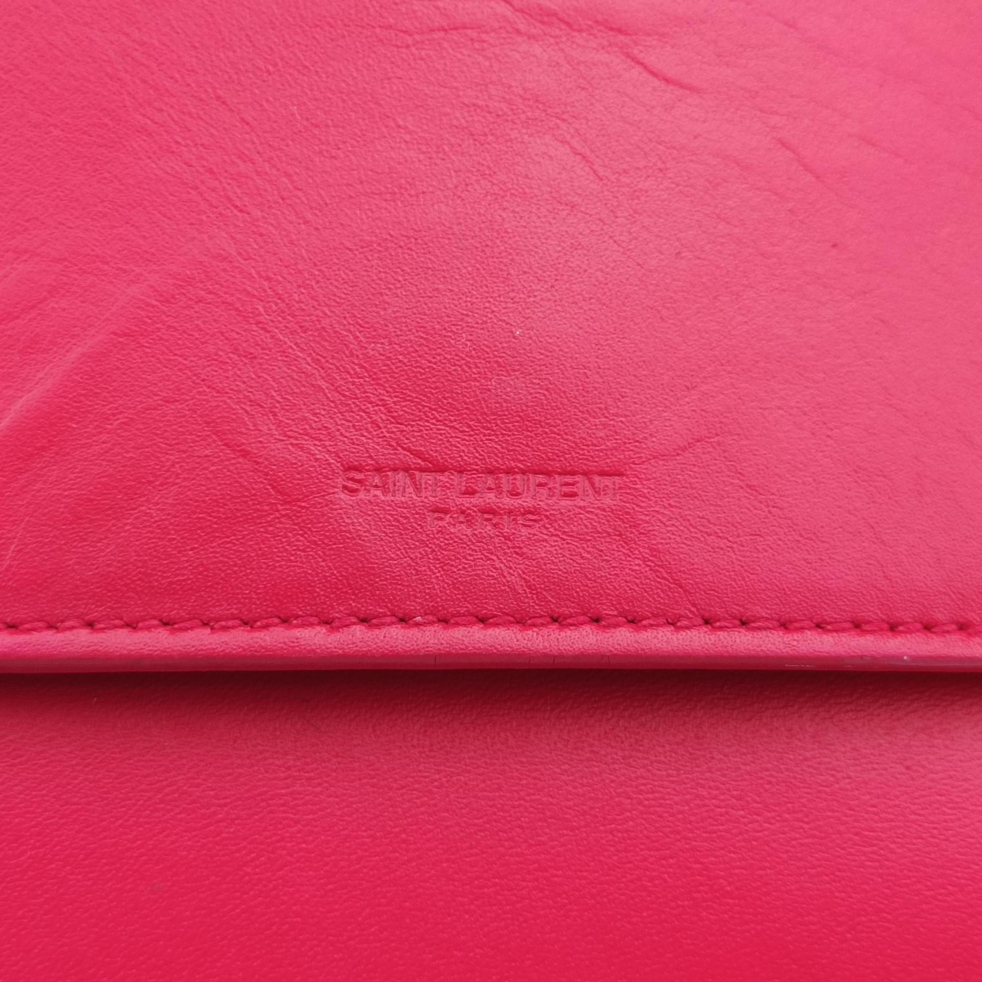 Secondhand Yves Saint Laurent BETTY Pink Leather 314515 shoulderbag | stylenewstar