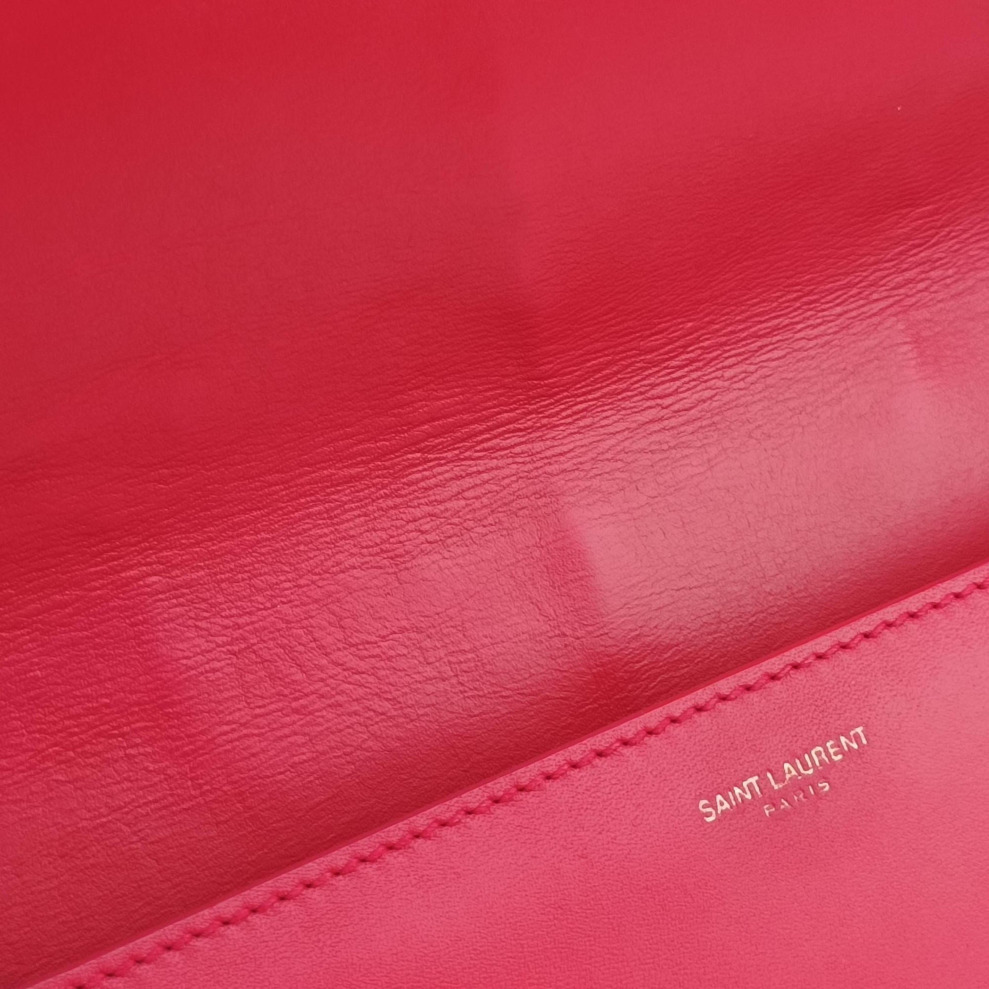 Secondhand Yves Saint Laurent BETTY Pink Leather 314515 shoulderbag | stylenewstar