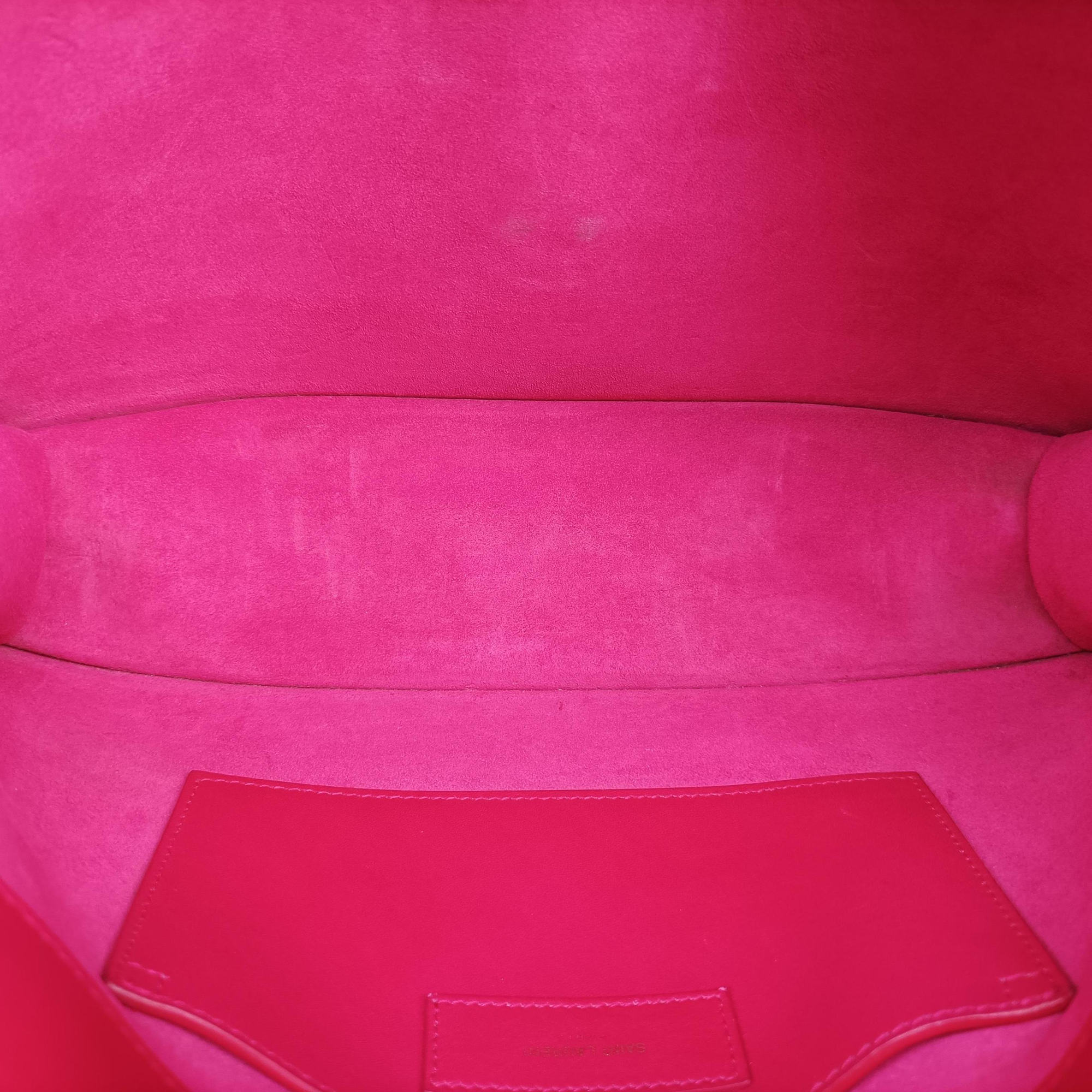 Secondhand Yves Saint Laurent BETTY Pink Leather 314515 shoulderbag | stylenewstar