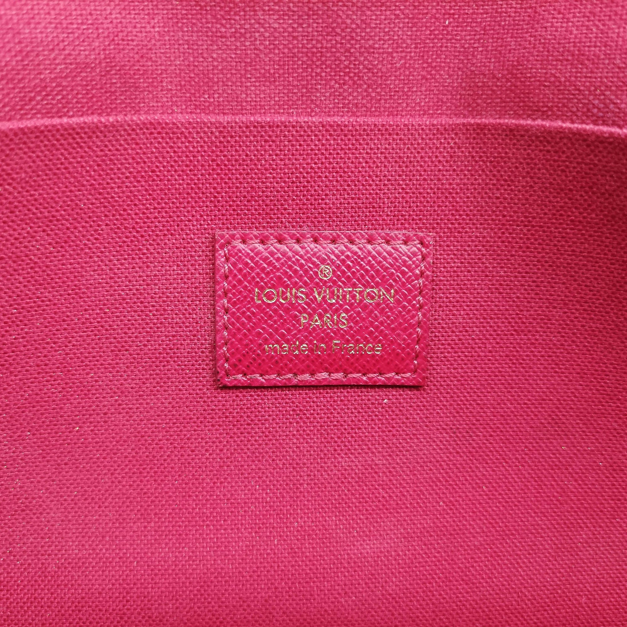 Pre-owned Louis Vuitton Pochette FeLICIE Brown Monogram Canvas M61276 shoulderbag | stylenewstar