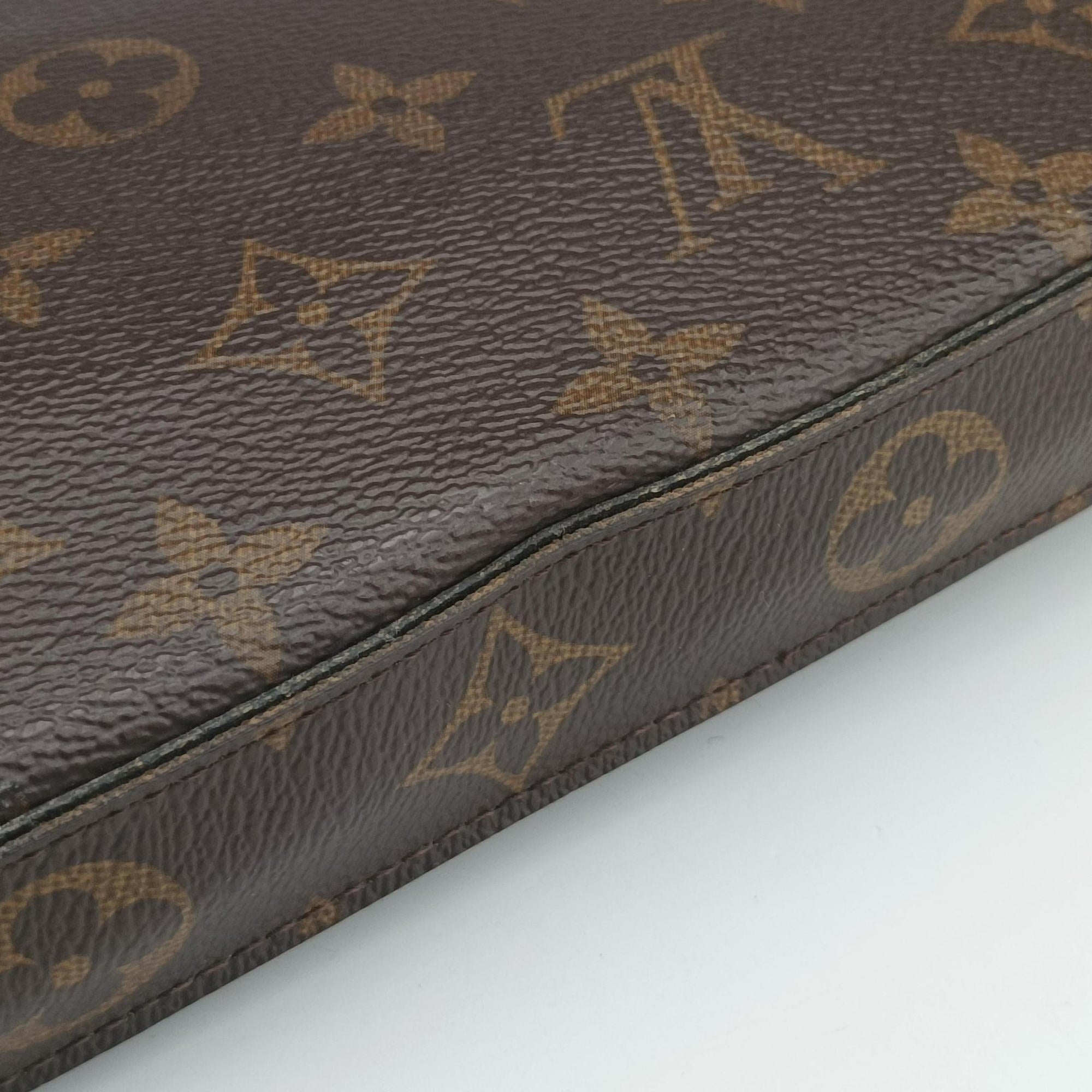 Pre-owned Louis Vuitton Pochette FeLICIE Brown Monogram Canvas M61276 shoulderbag | stylenewstar
