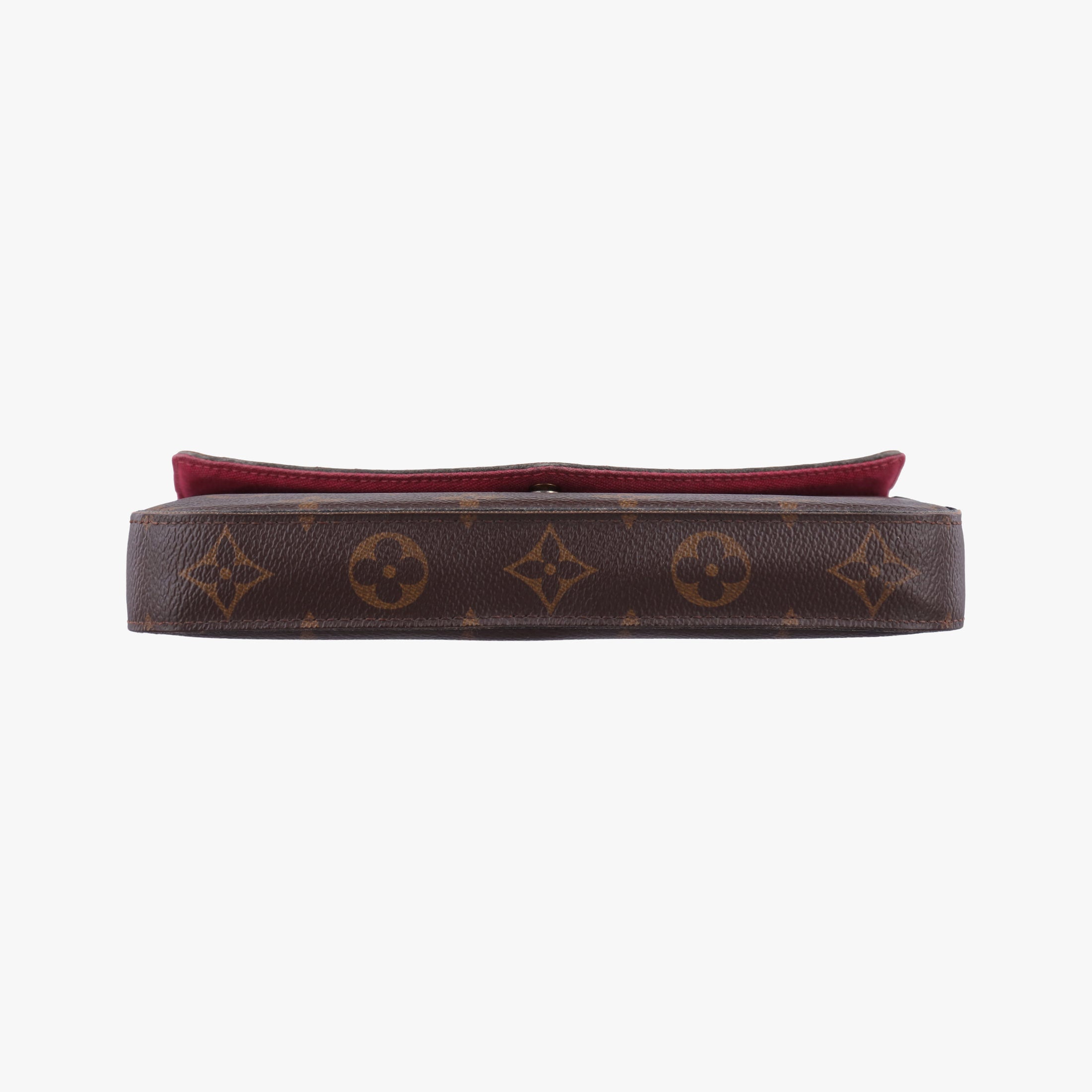 Pre-owned Louis Vuitton Pochette FeLICIE Brown Monogram Canvas M61276 shoulderbag | stylenewstar