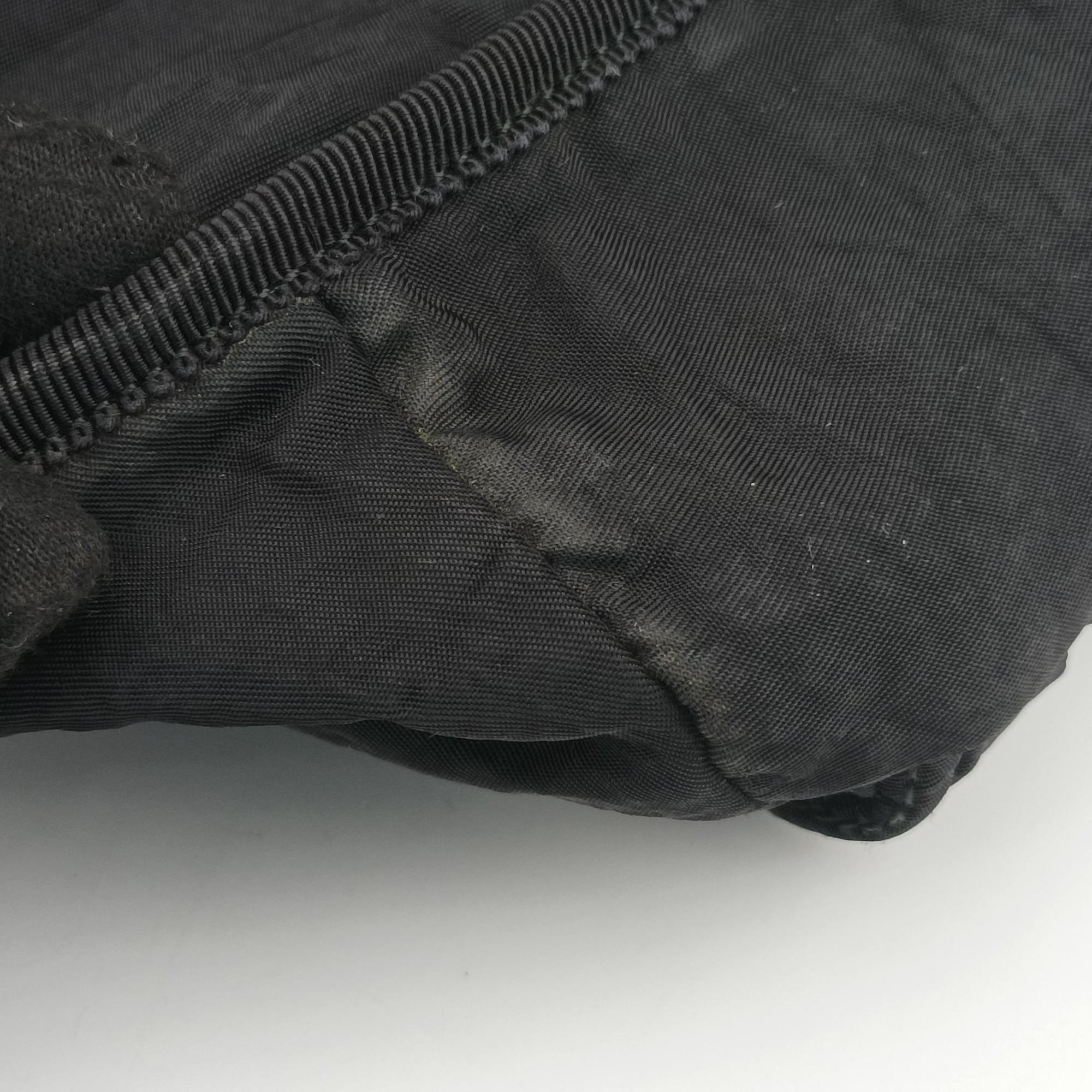 Vintage Gucci 80s Patch Black Nylon 536842 bum bag/waist bag | stylenewstar