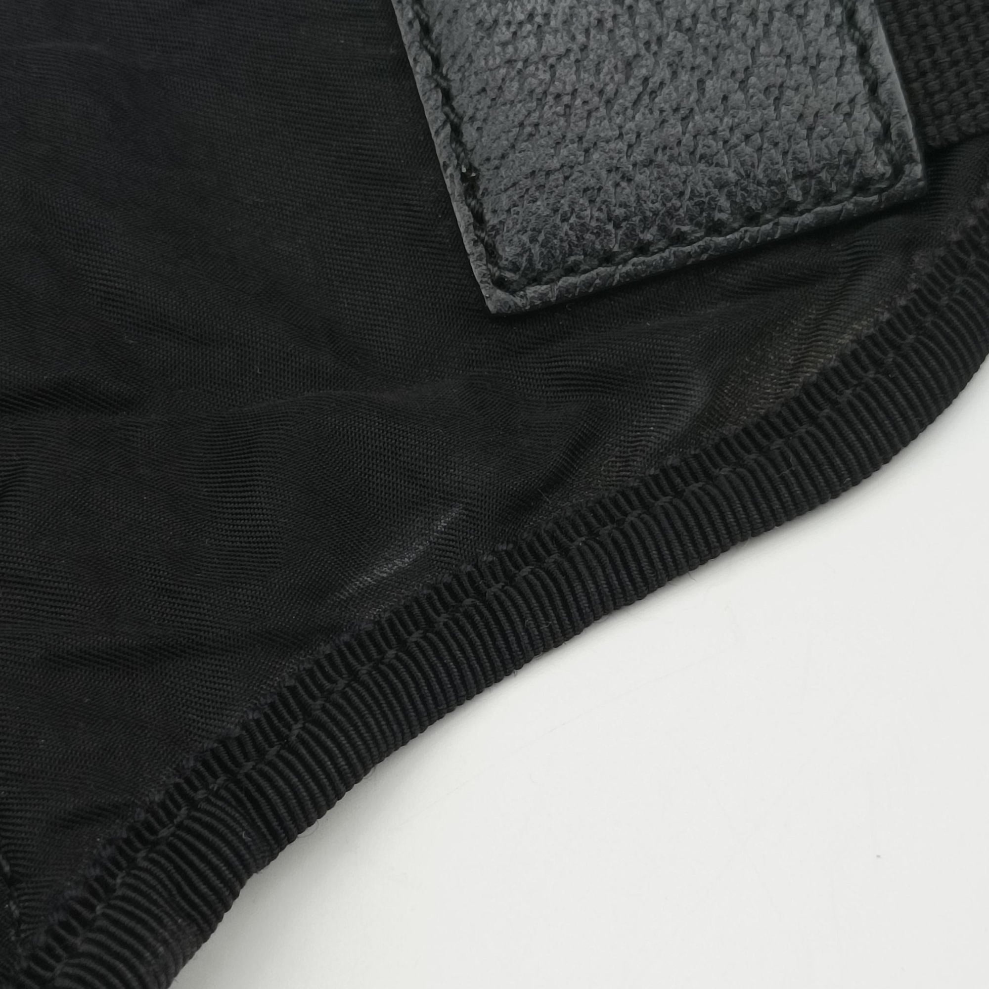 Vintage Gucci 80s Patch Black Nylon 536842 bum bag/waist bag | stylenewstar