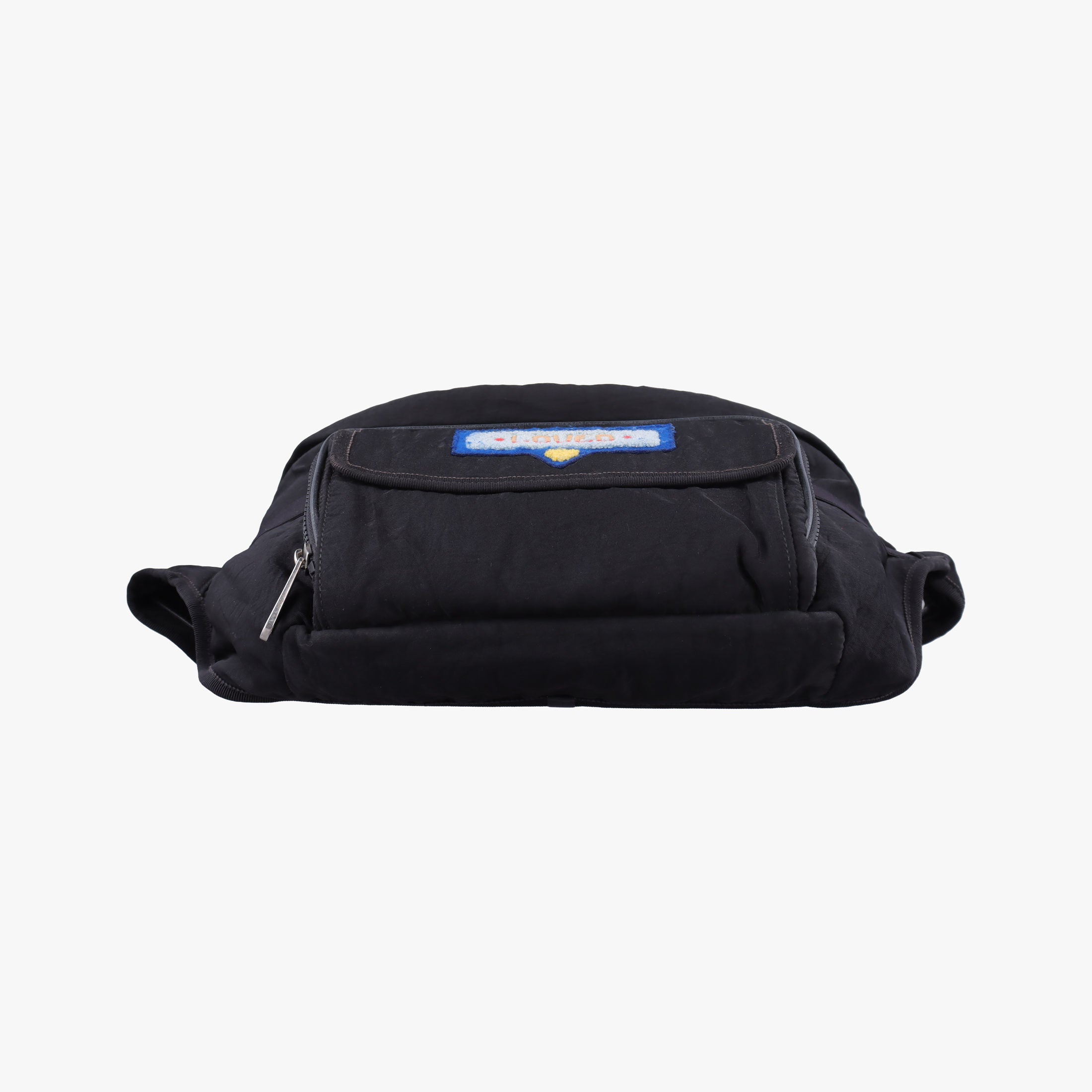 Vintage Gucci 80s Patch Black Nylon 536842 bum bag/waist bag | stylenewstar