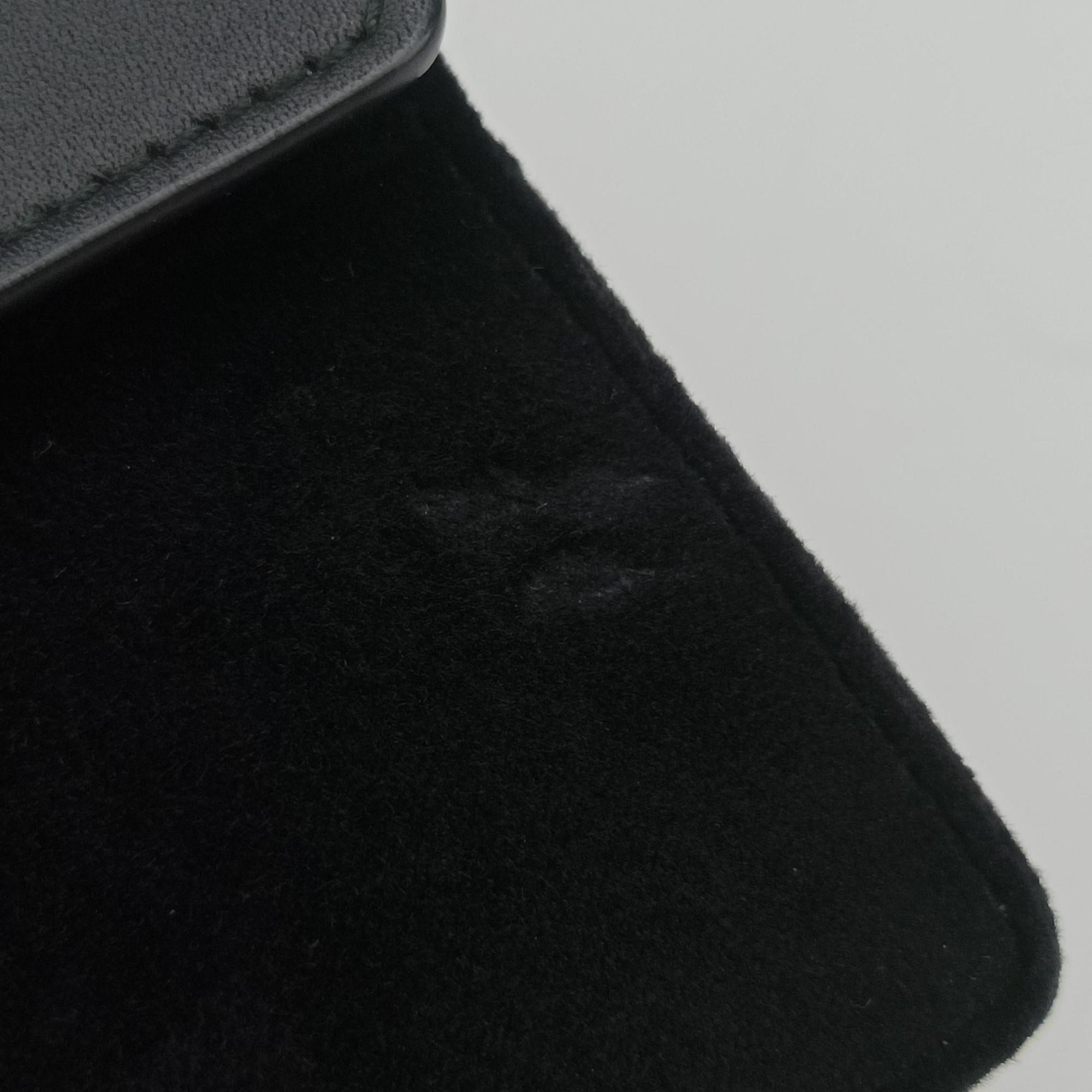 Vintage Gucci Dionysus Black velour×Leather 476432 shoulderbag | stylenewstar
