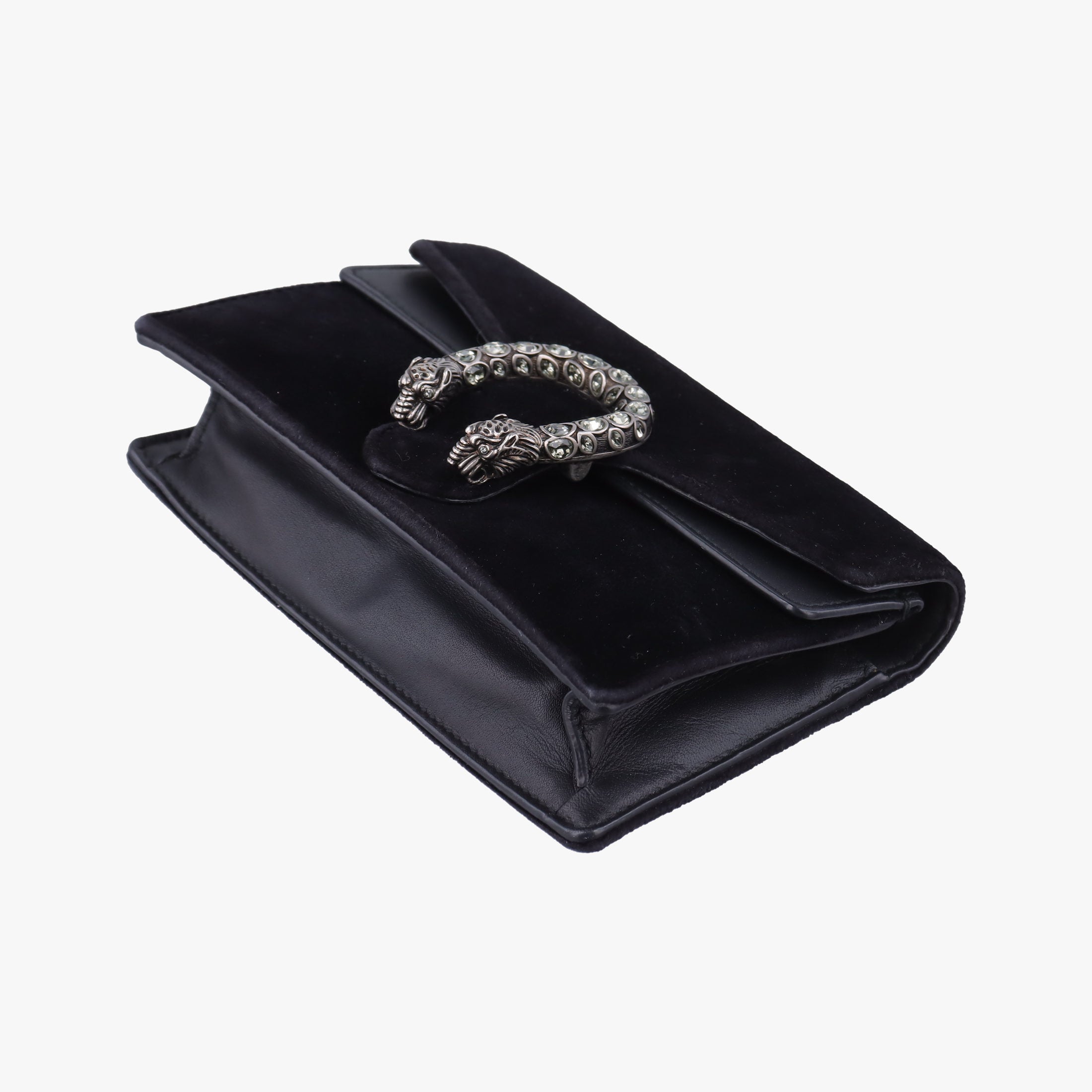 Vintage Gucci Dionysus Black velour×Leather 476432 shoulderbag | stylenewstar