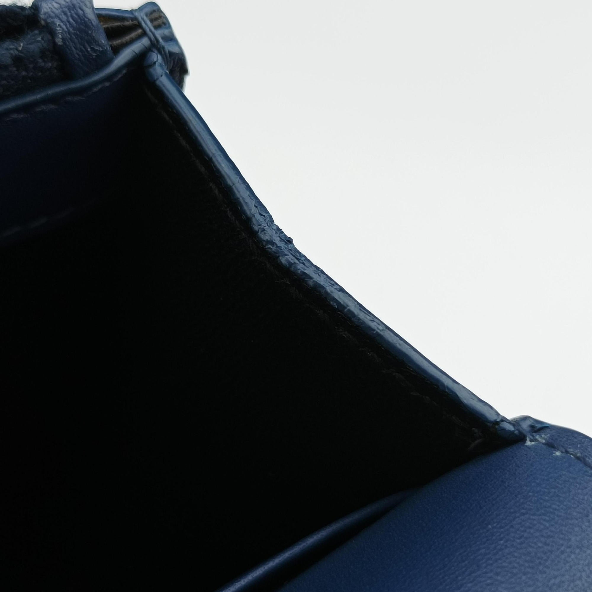 Secondhand Yves Saint Laurent KATE Blue Leather 452159 shoulderbag | stylenewstar