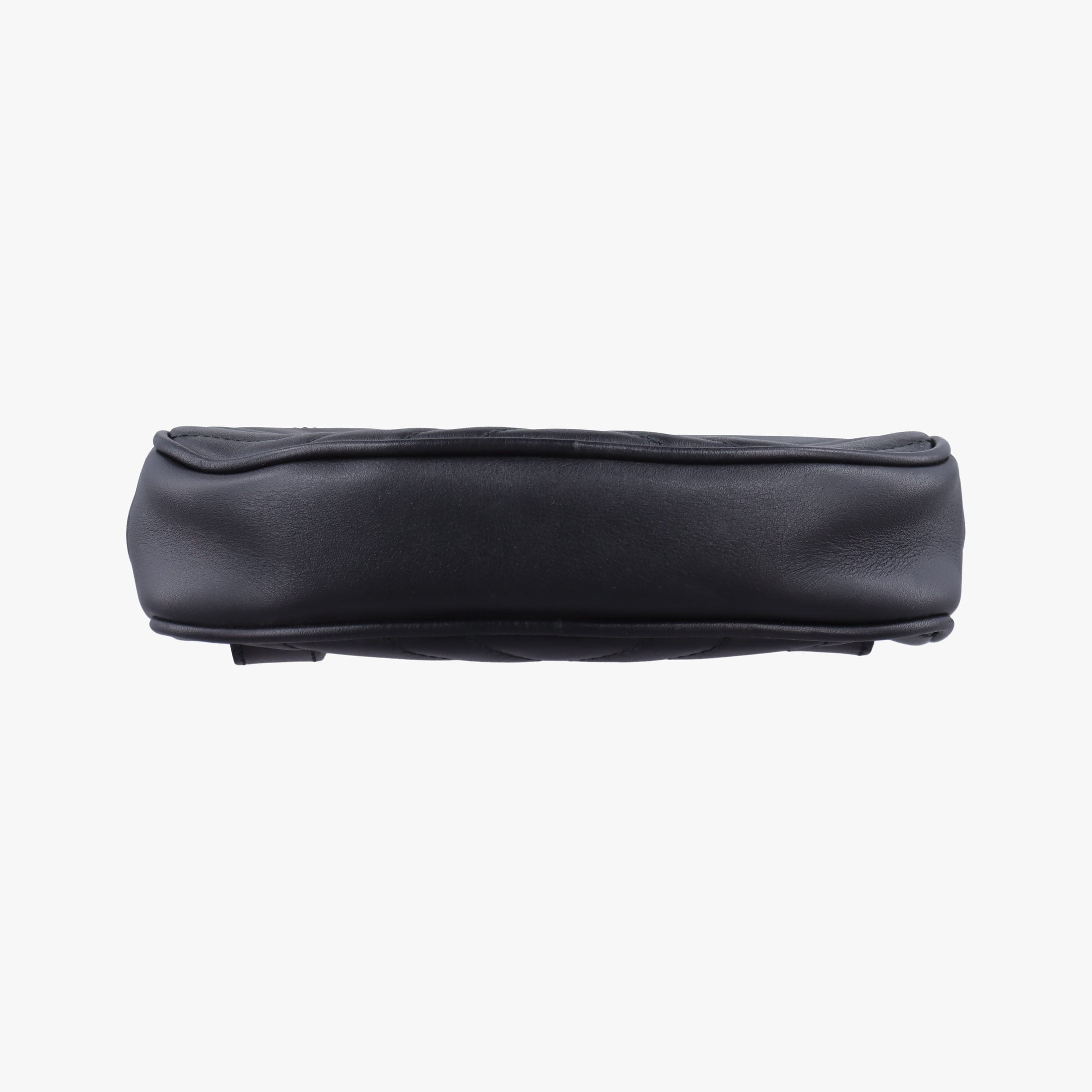 Secondhand Gucci GG Marmont Black Leather 476434 bum bag/waist bag | stylenewstar