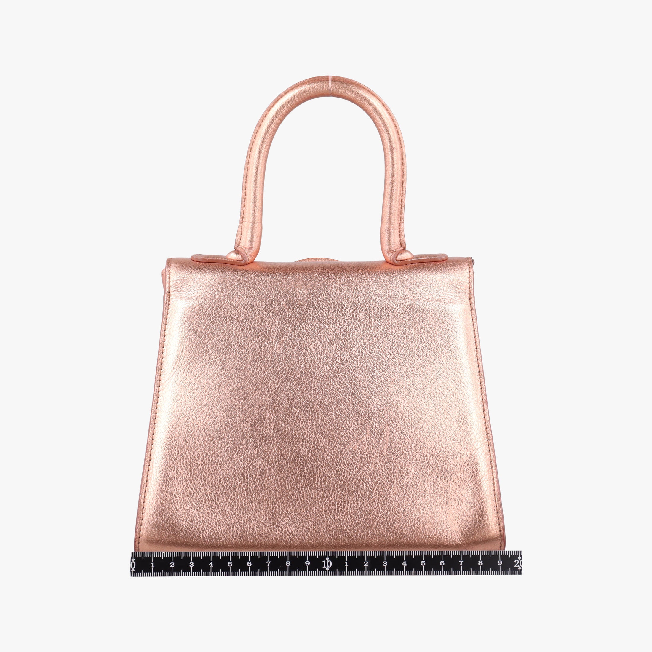Pre-owned Delvaux Brillant Mini Pink Gold leather  shoulderbag | stylenewstar
