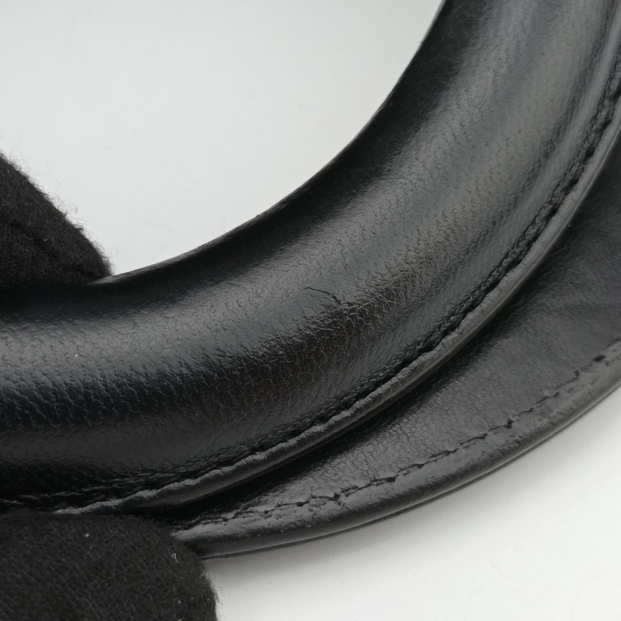 Pre-owned Christian Dior Lady Dior Black lambskin  shoulderbag | stylenewstar