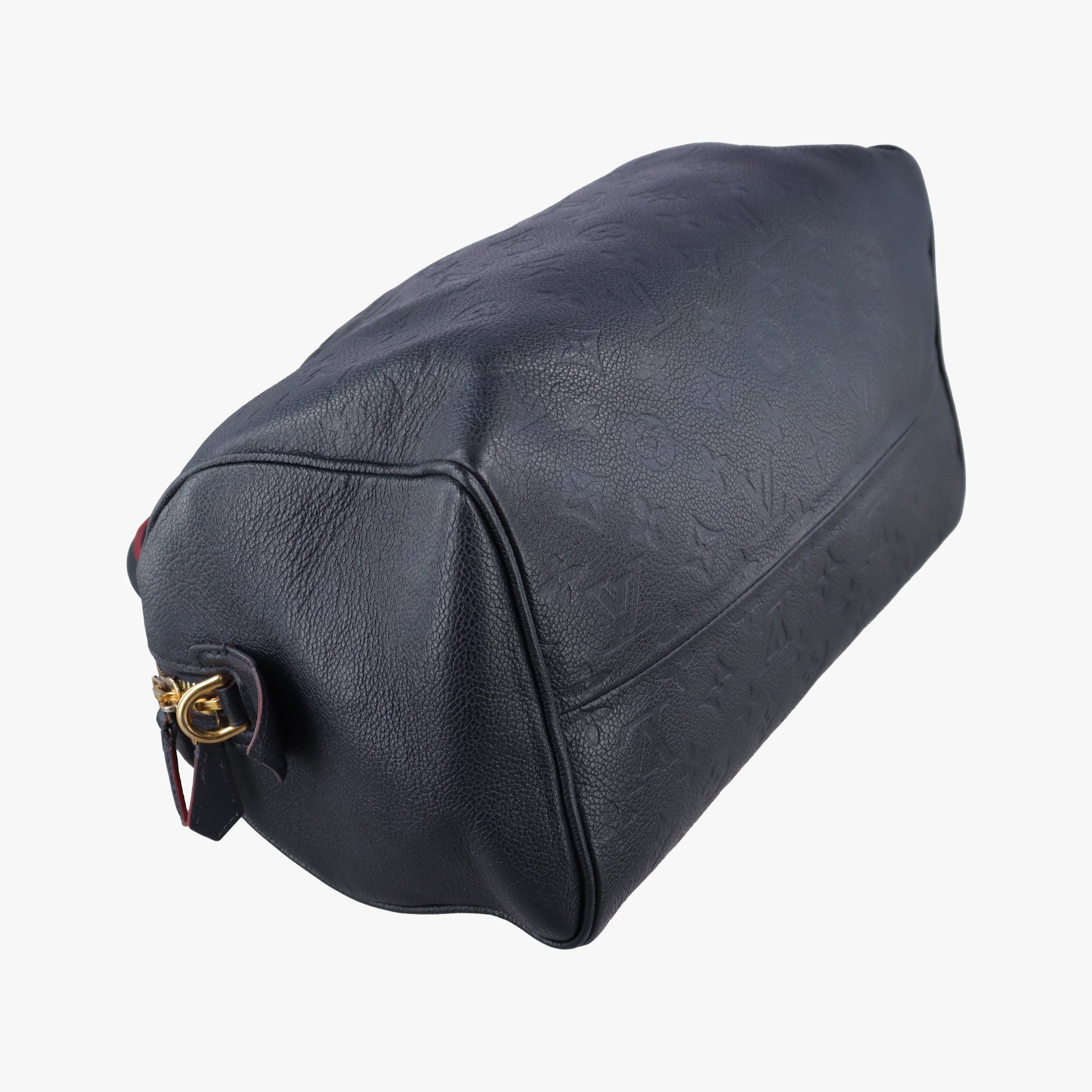 Secondhand Louis Vuitton Speedy Bandouliere 30 NM Noir Monogram Empreinte M42406 handbag | stylenewstar