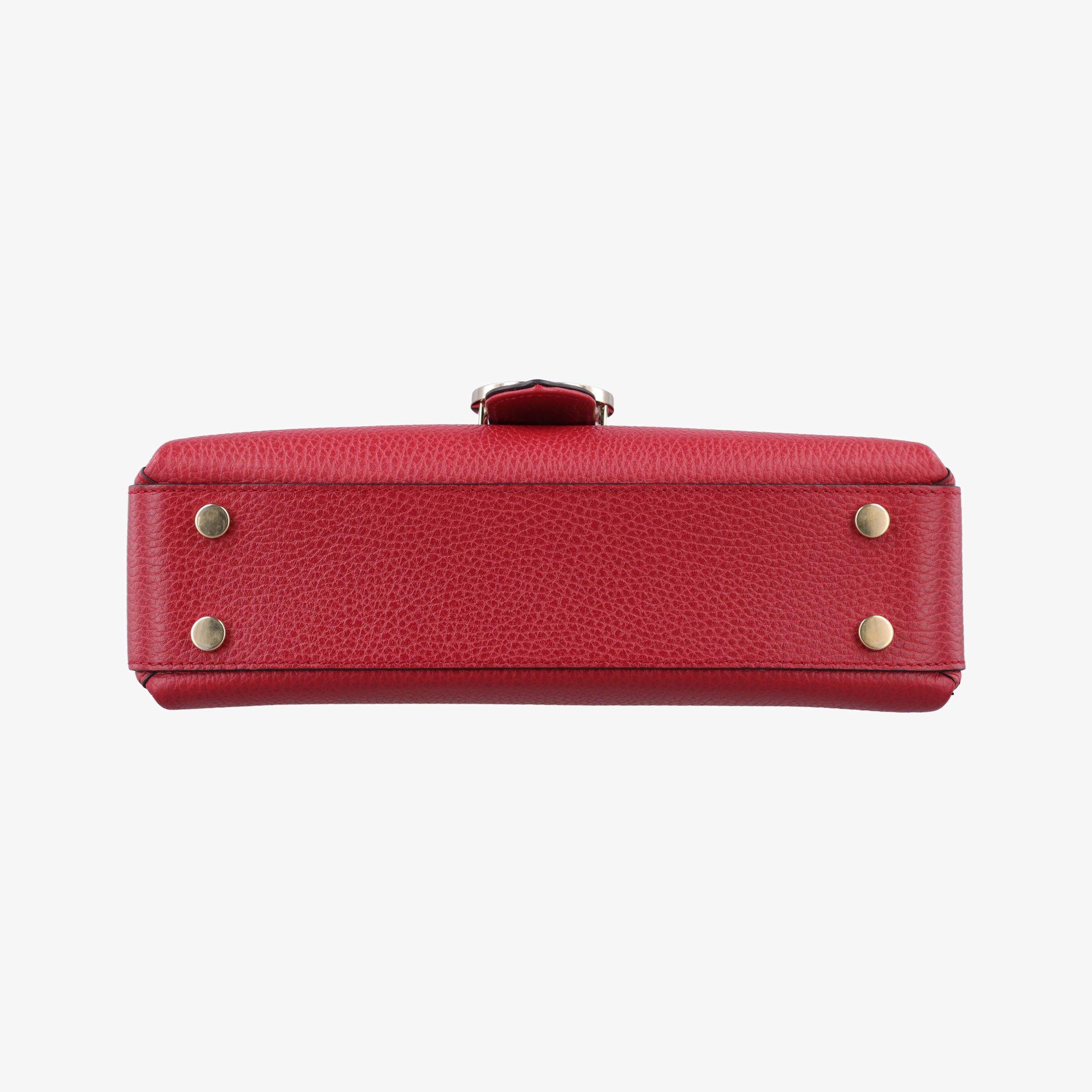 Pre-owned Gucci Interlocking G Red Leather 510302 shoulderbag | stylenewstar