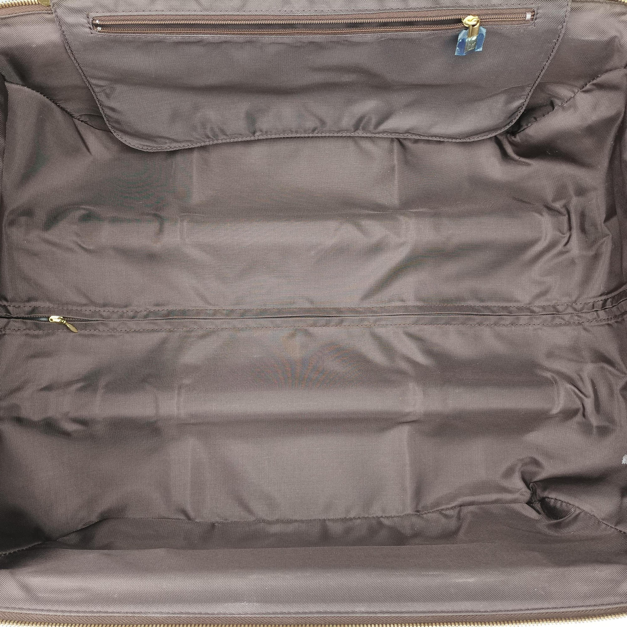 Pre-owned Louis Vuitton Pegase 50 Brown Monogram Canvas × Vachetta Leather M23251 suitcase | stylenewstar