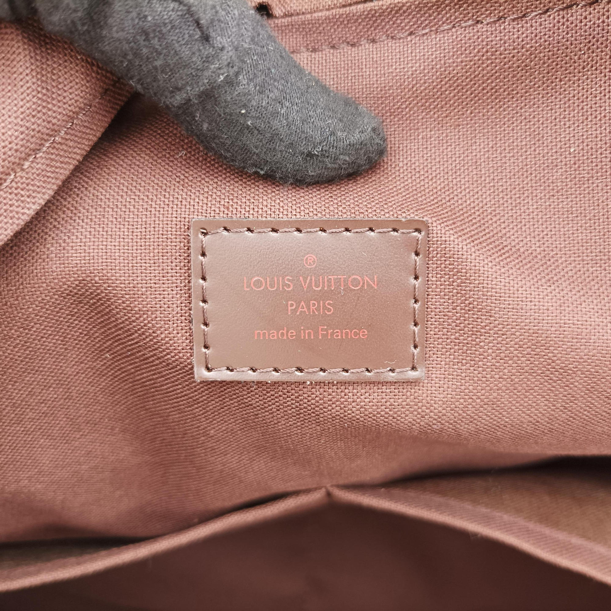 Secondhand Louis Vuitton Eole 50 Damier Ebene Damier Canvas N23205 suitcase | stylenewstar