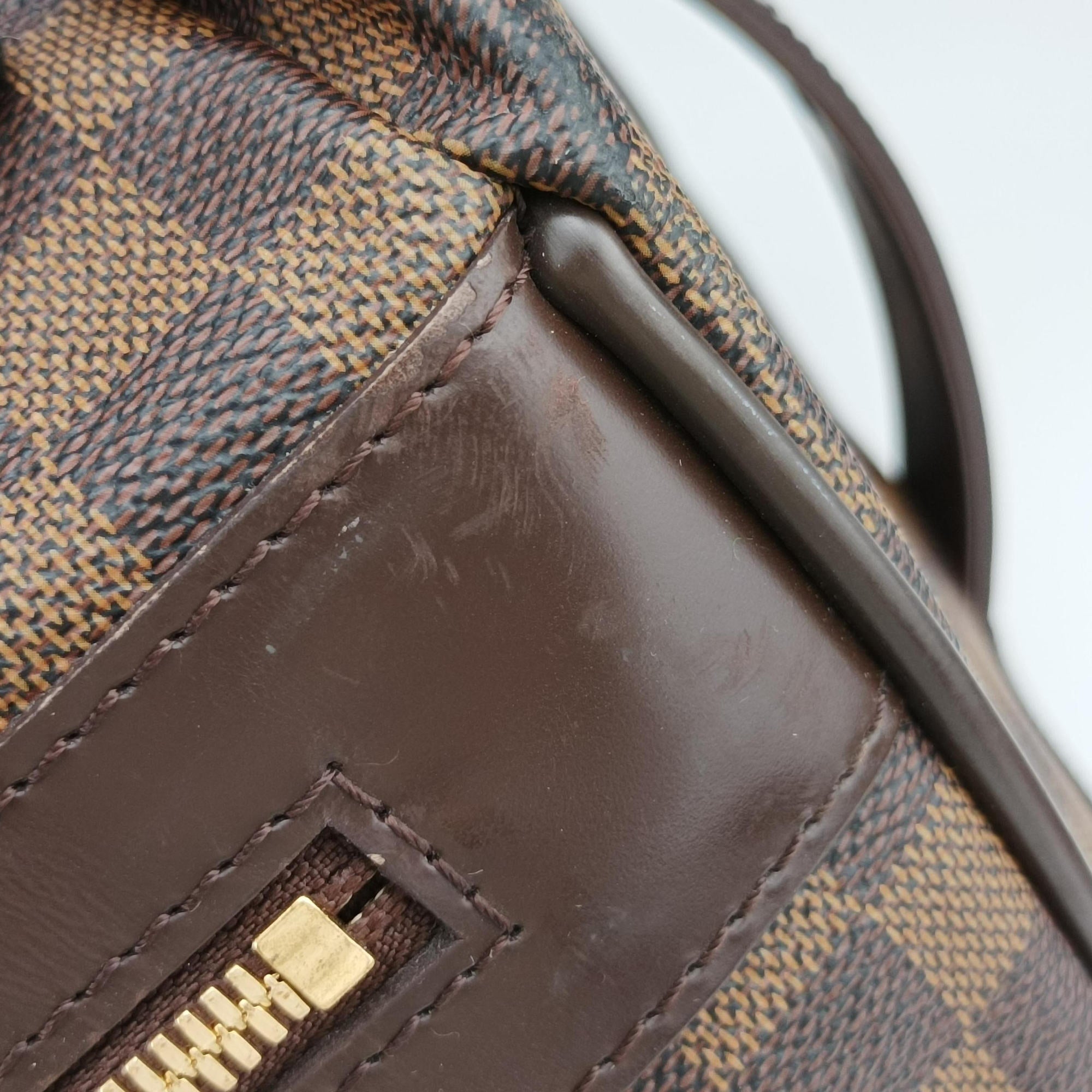 Secondhand Louis Vuitton Eole 50 Damier Ebene Damier Canvas N23205 suitcase | stylenewstar