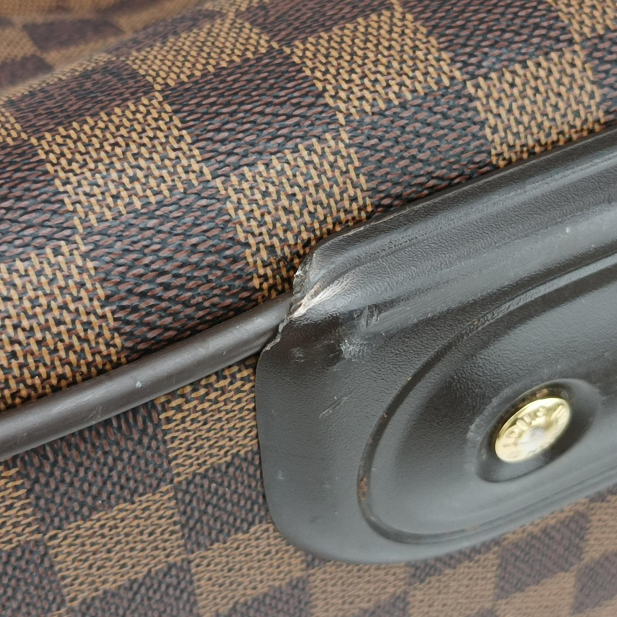 Secondhand Louis Vuitton Eole 50 Damier Ebene Damier Canvas N23205 suitcase | stylenewstar