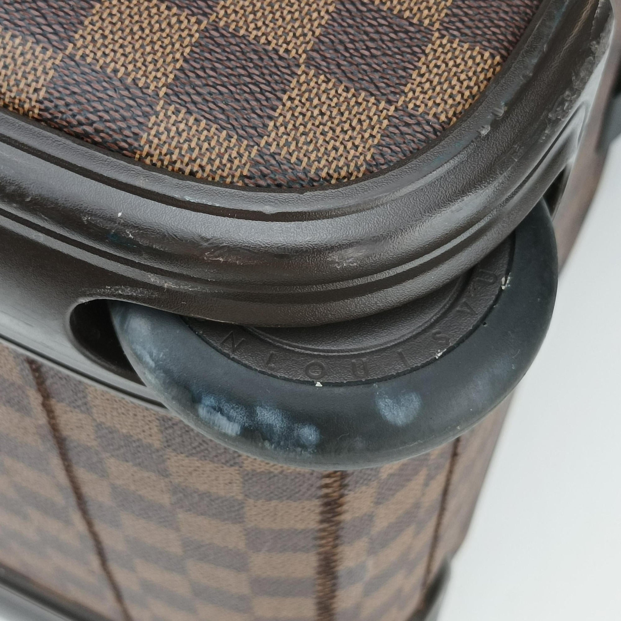 Secondhand Louis Vuitton Eole 50 Damier Ebene Damier Canvas N23205 suitcase | stylenewstar