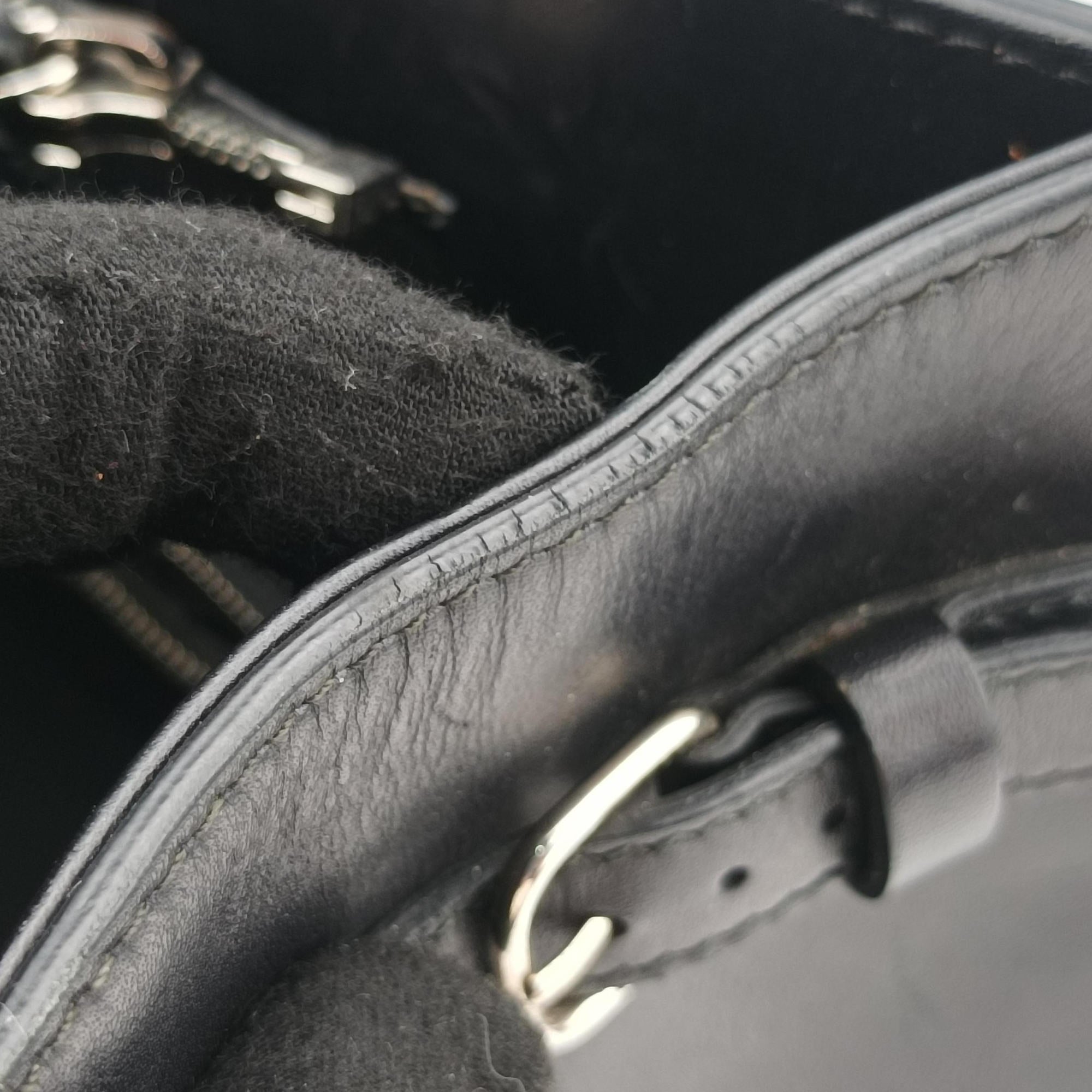 Pre-owned Balenciaga Padlock Blue Python Skin × Calfskin  shoulderbag | stylenewstar