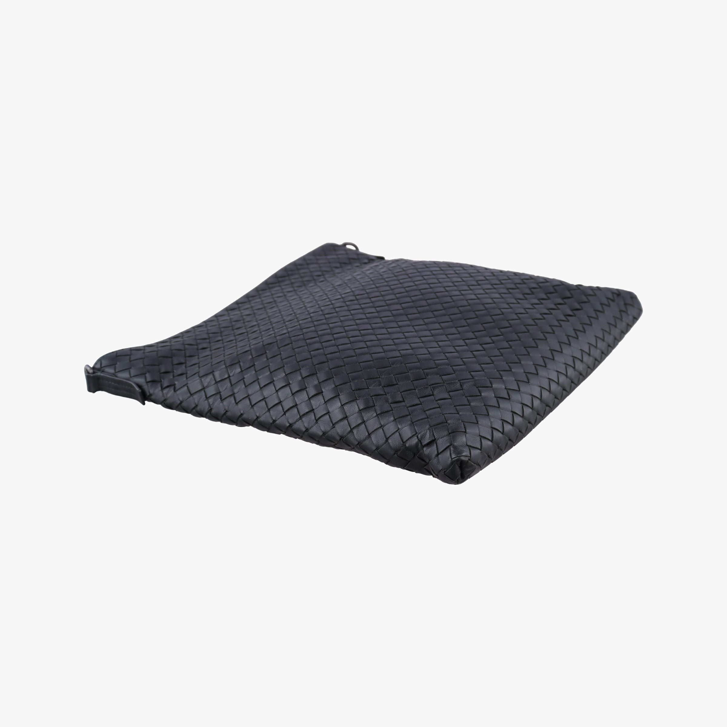 Vintage Bottega Veneta Intrecciato Black lambskin  shoulderbag | stylenewstar