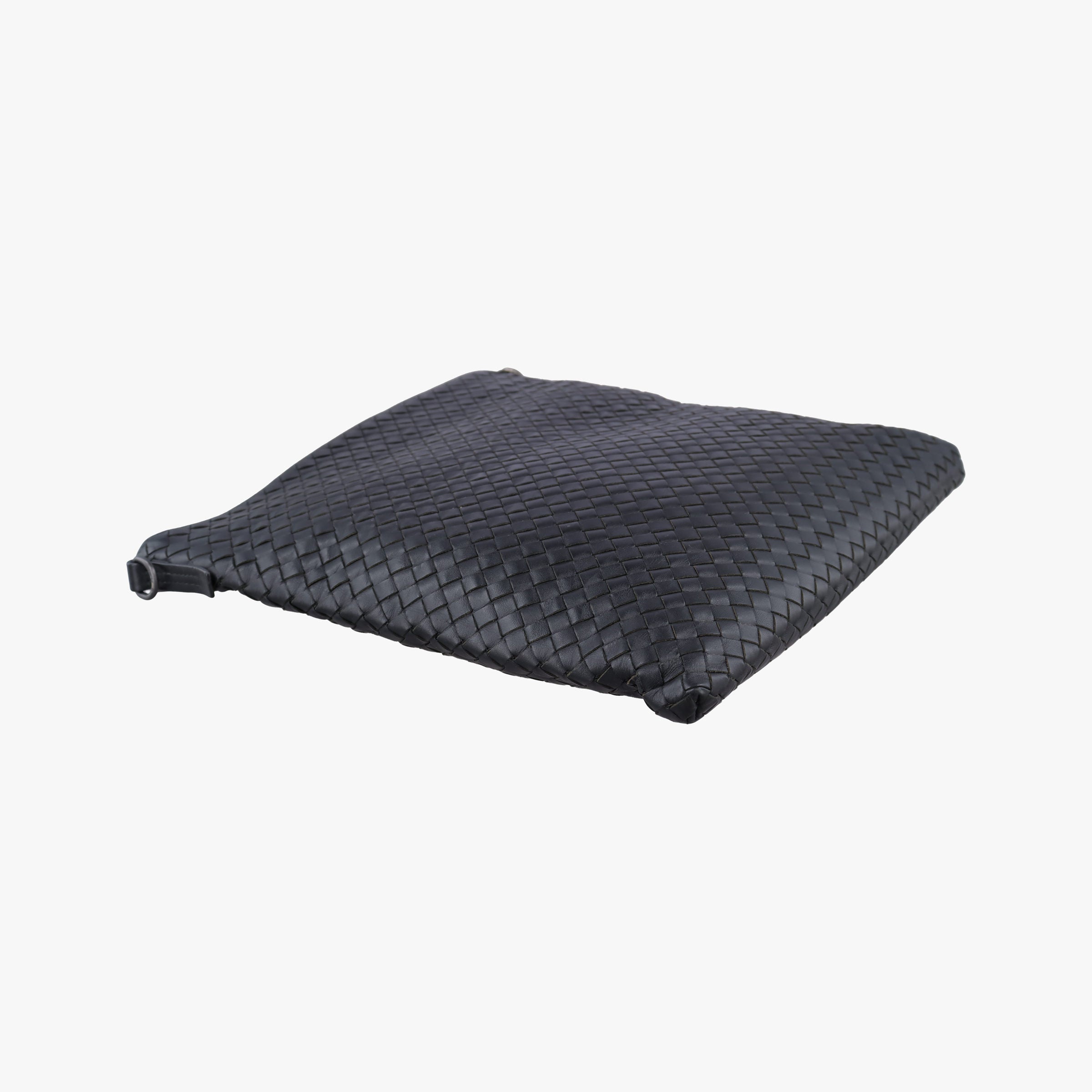 Vintage Bottega Veneta Intrecciato Black lambskin  shoulderbag | stylenewstar