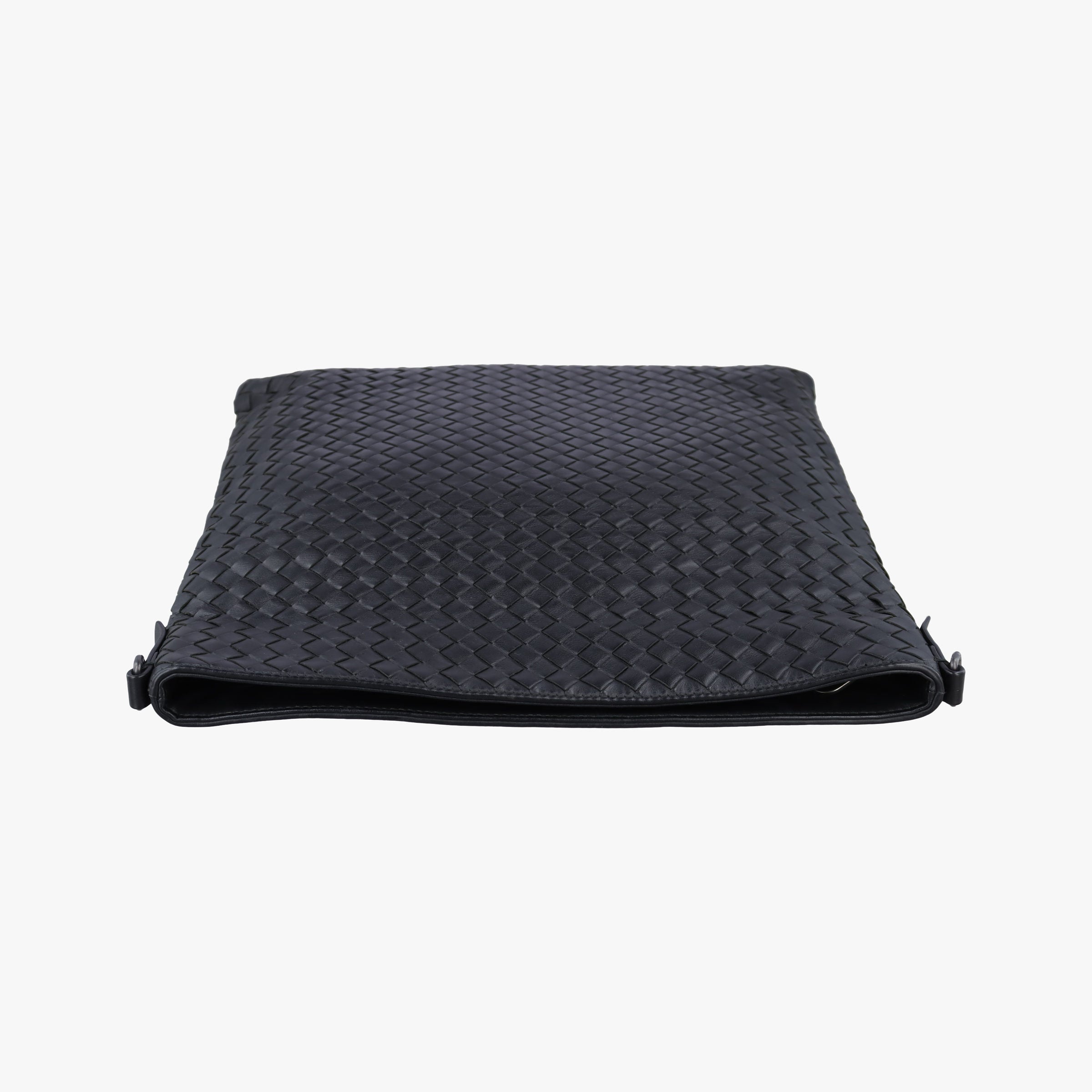 Vintage Bottega Veneta Intrecciato Black lambskin  shoulderbag | stylenewstar