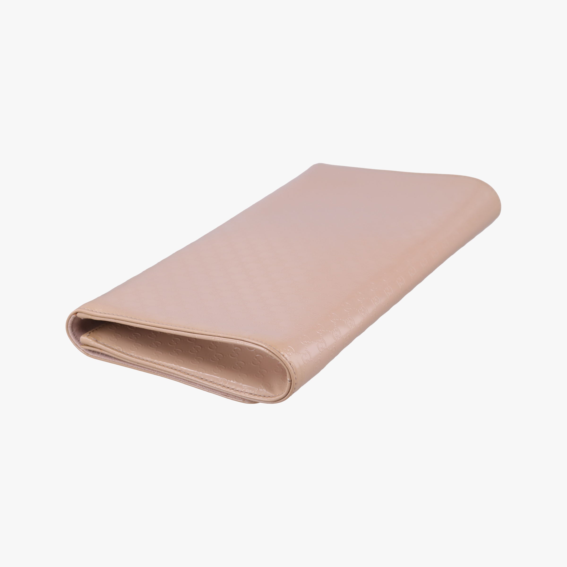 Secondhand Gucci Microguccissima Broadway Camel Patent Leather 339249 long-wallet | stylenewstar