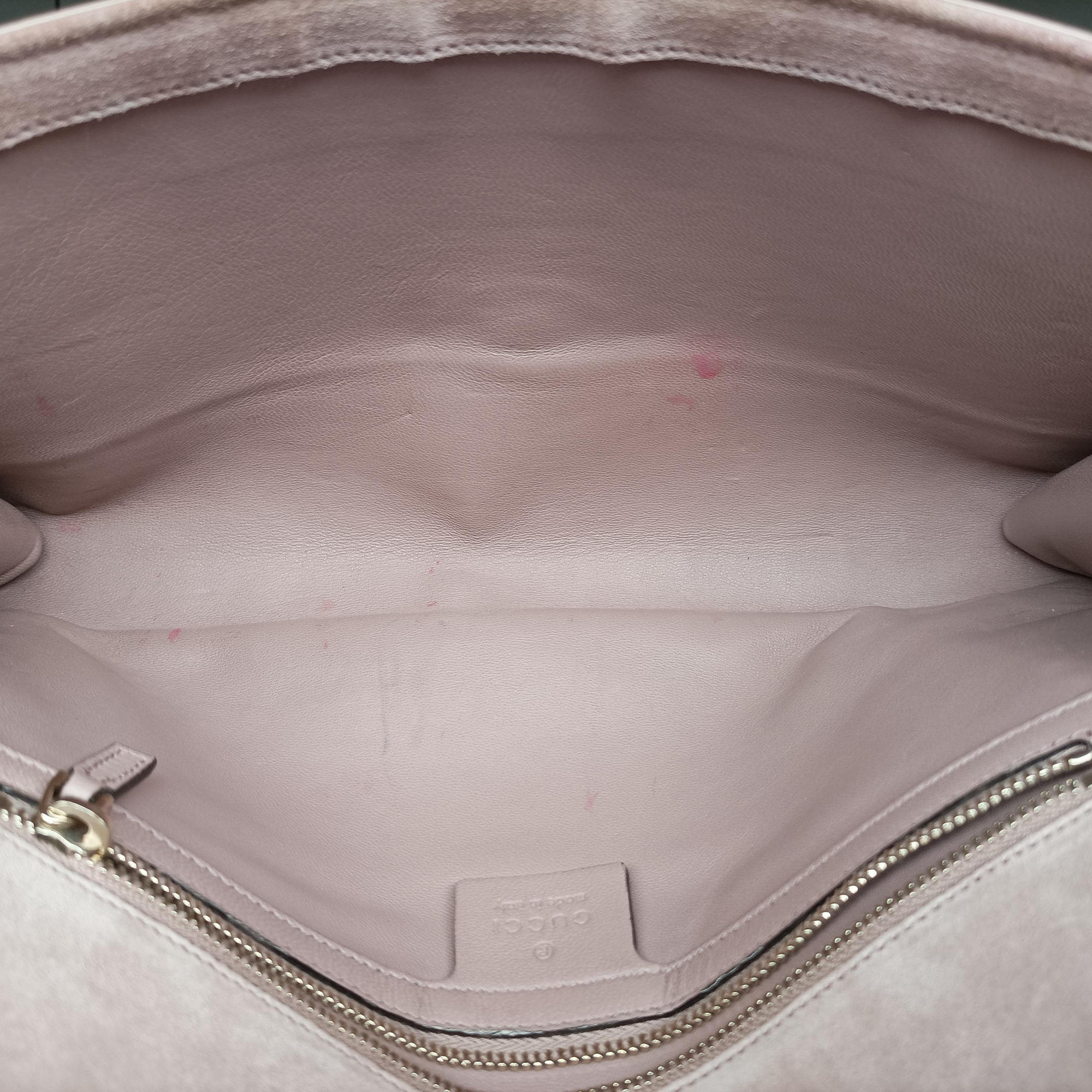 Secondhand Gucci Microguccissima Broadway Camel Patent Leather 339249 long-wallet | stylenewstar