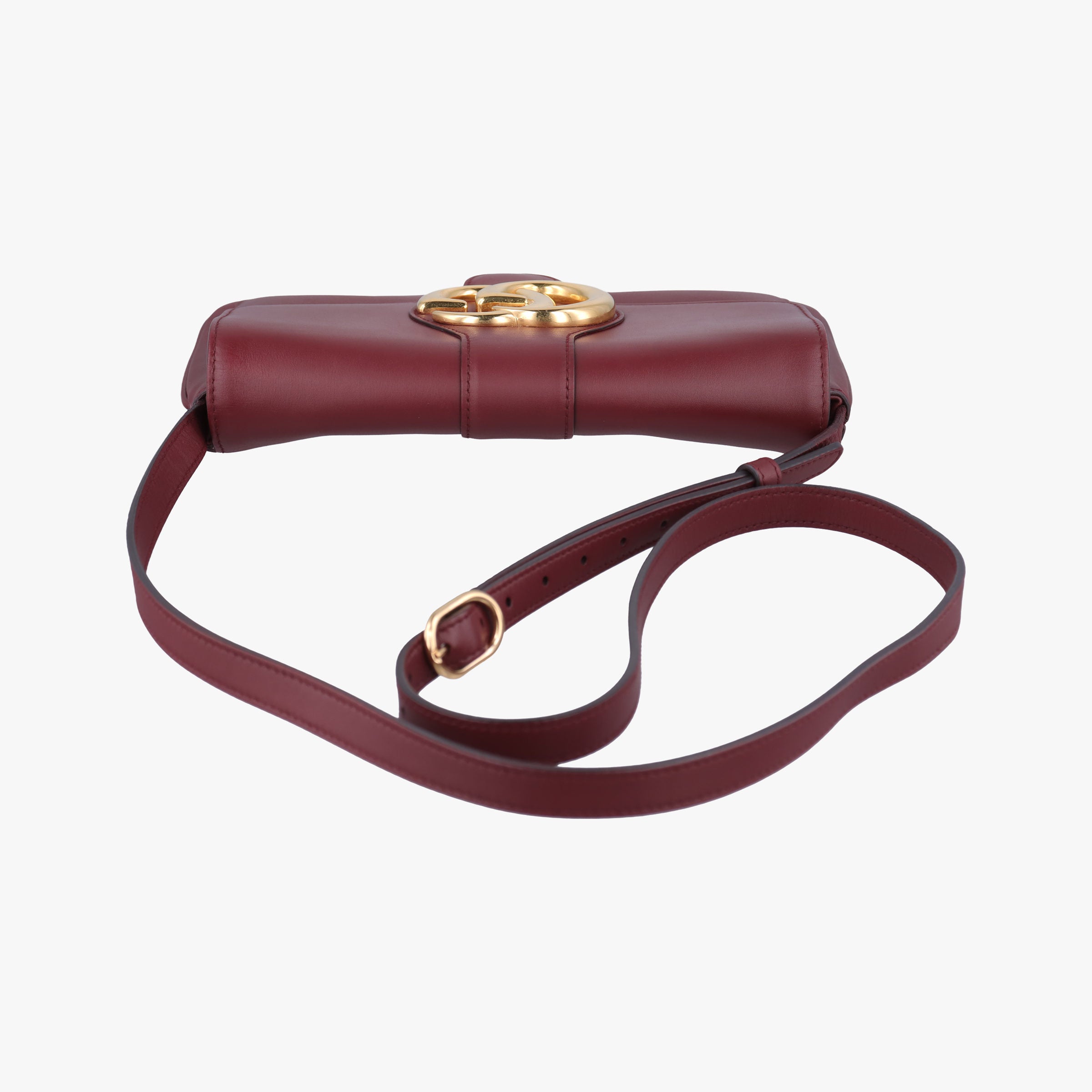 Secondhand Gucci Arli Burgundy Leather 550129 shoulderbag | stylenewstar