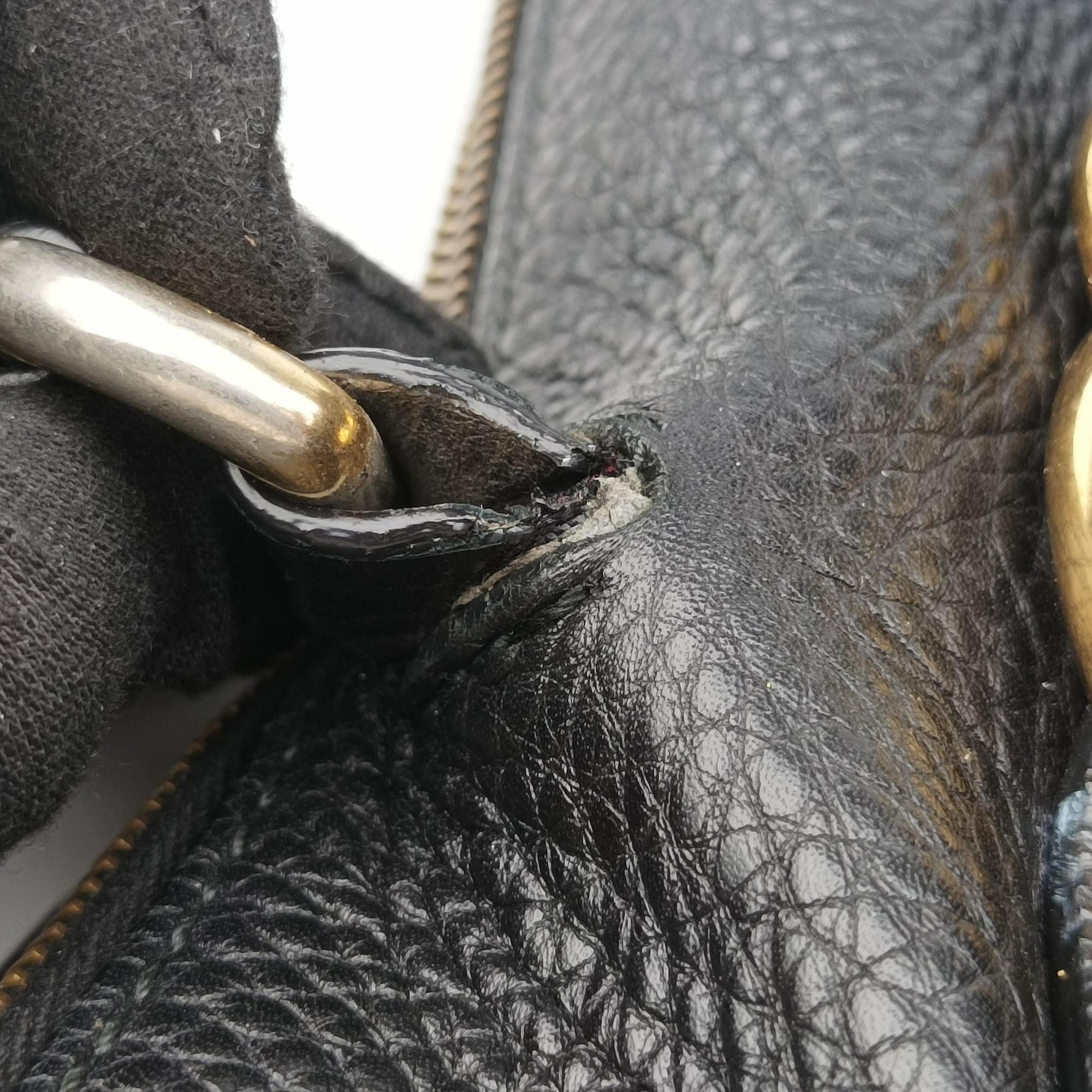 Secondhand Gucci Ride Black Leather 269963 shoulderbag | stylenewstar