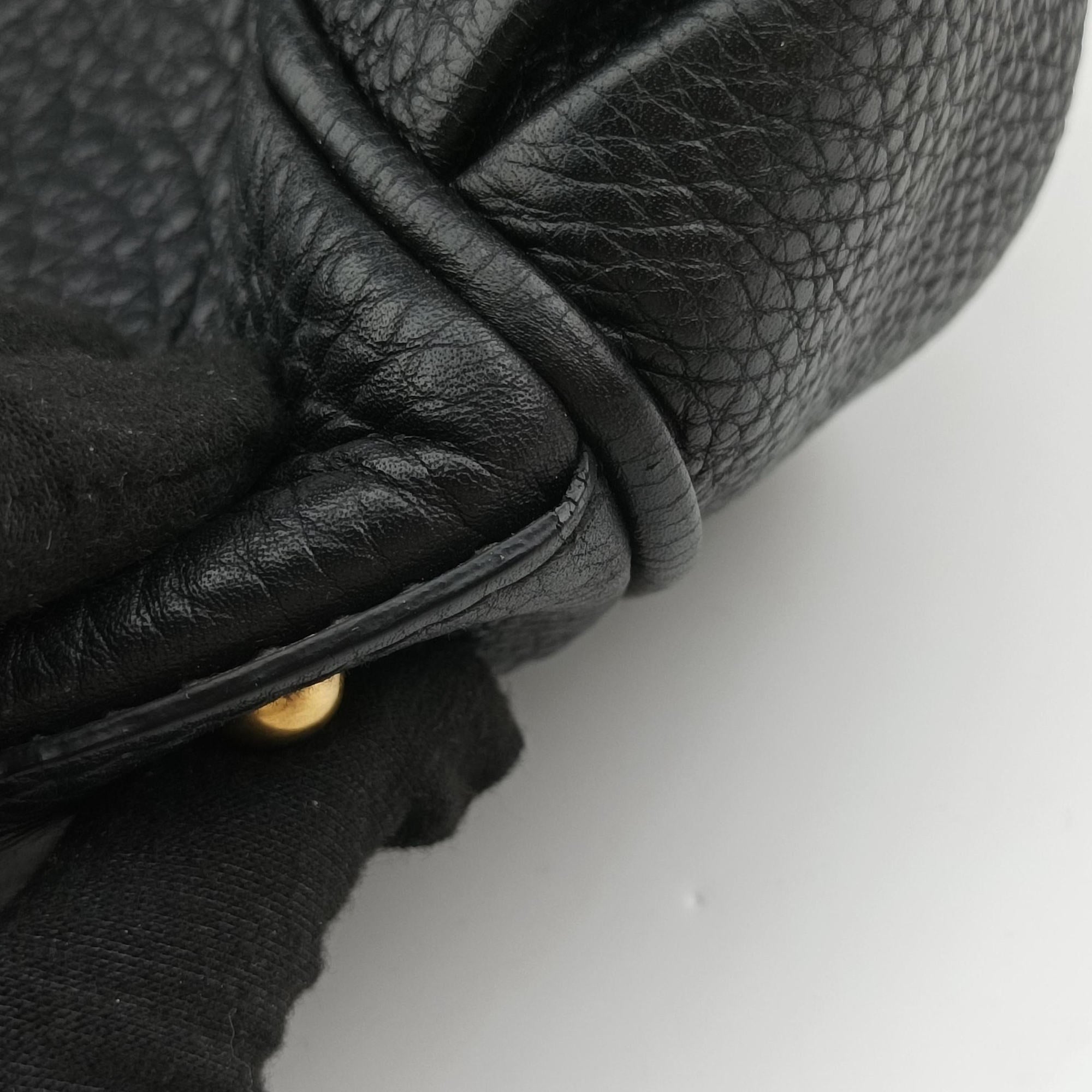 Secondhand Gucci Ride Black Leather 269963 shoulderbag | stylenewstar