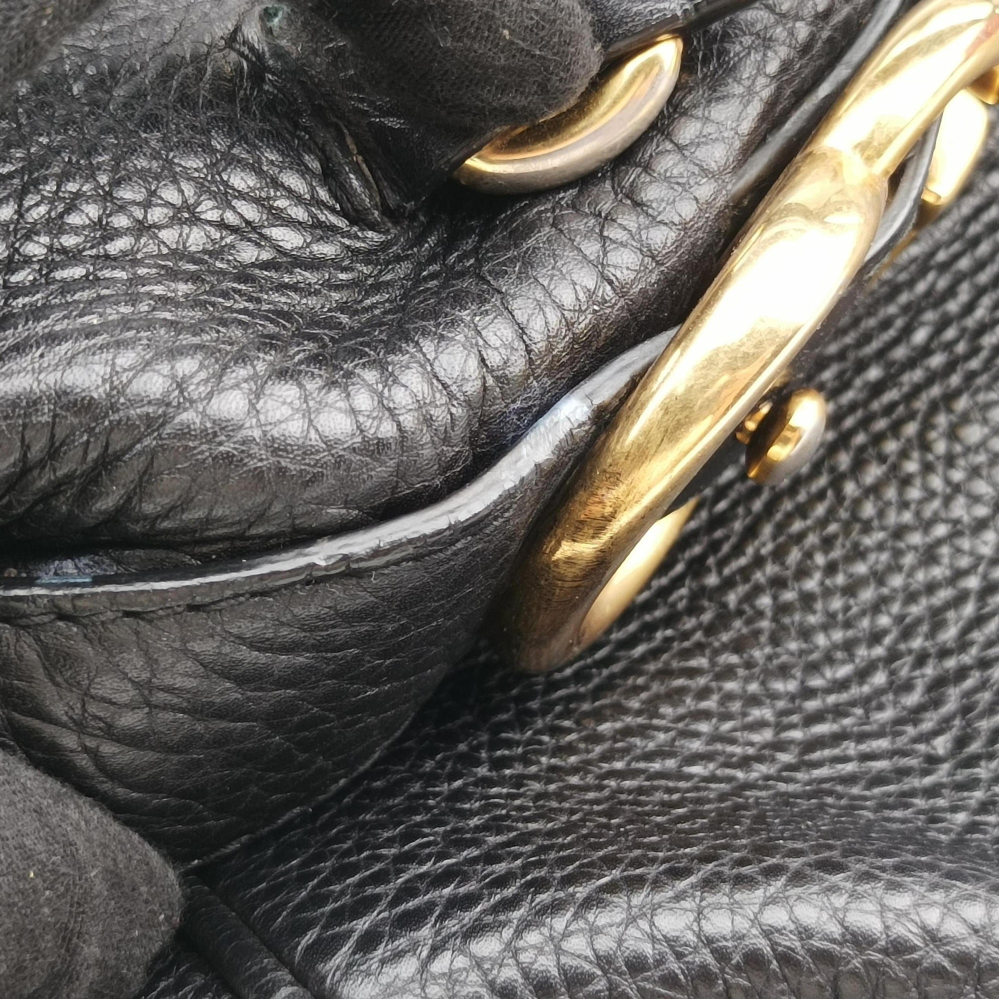 Secondhand Gucci Ride Black Leather 269963 shoulderbag | stylenewstar