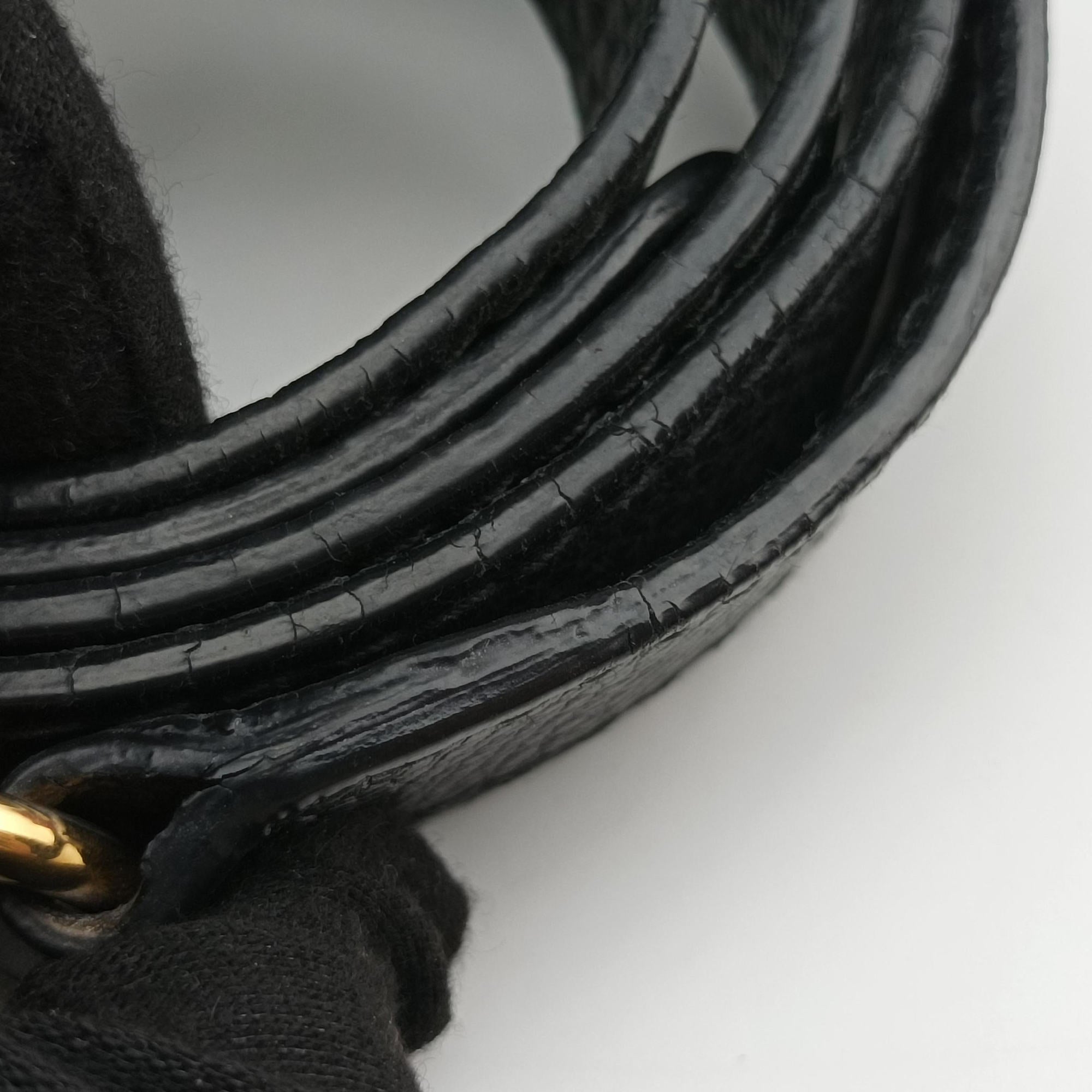 Secondhand Gucci Ride Black Leather 269963 shoulderbag | stylenewstar