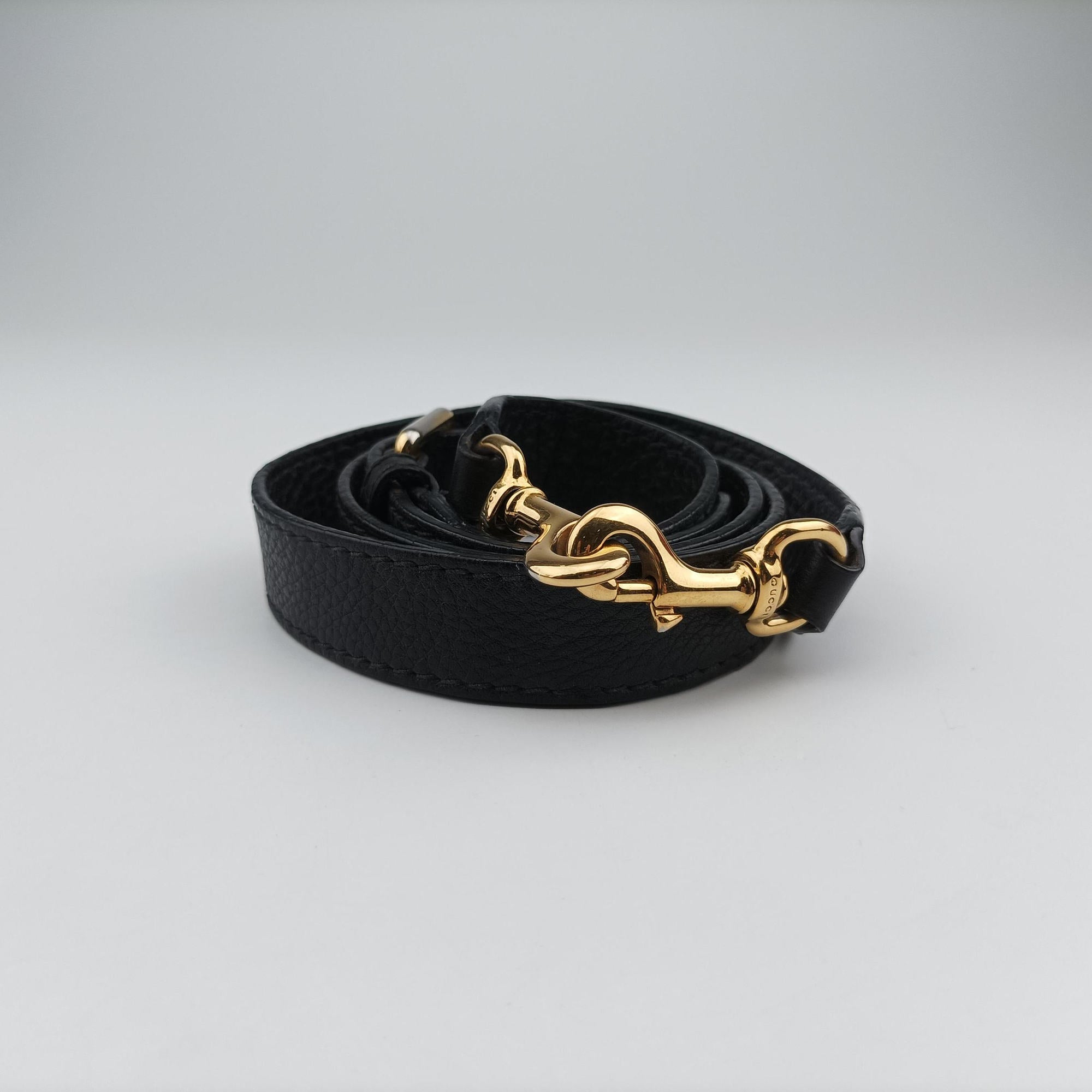 Secondhand Gucci Ride Black Leather 269963 shoulderbag | stylenewstar