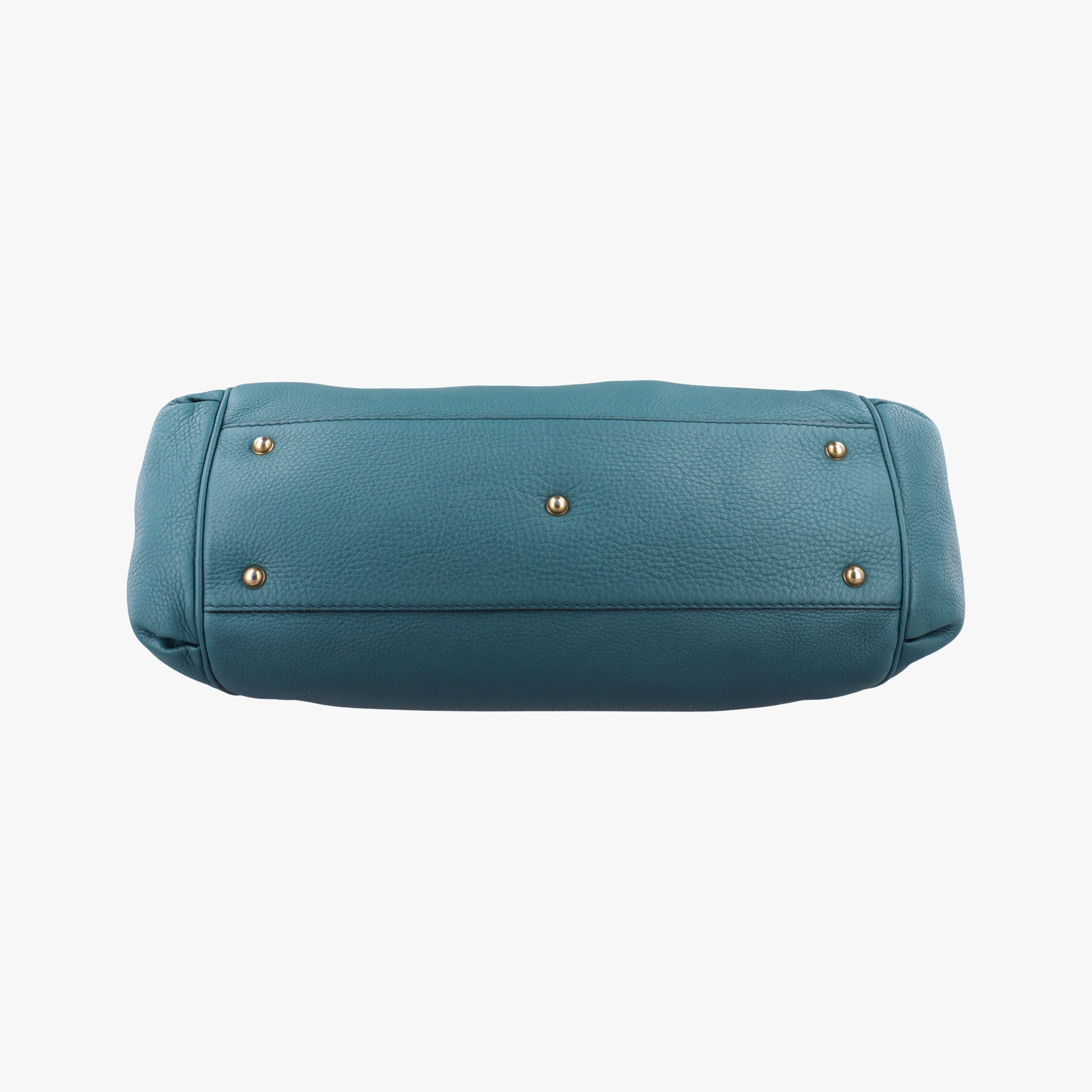 Pre-owned Gucci Ride Teal Leather 269963 shoulderbag | stylenewstar