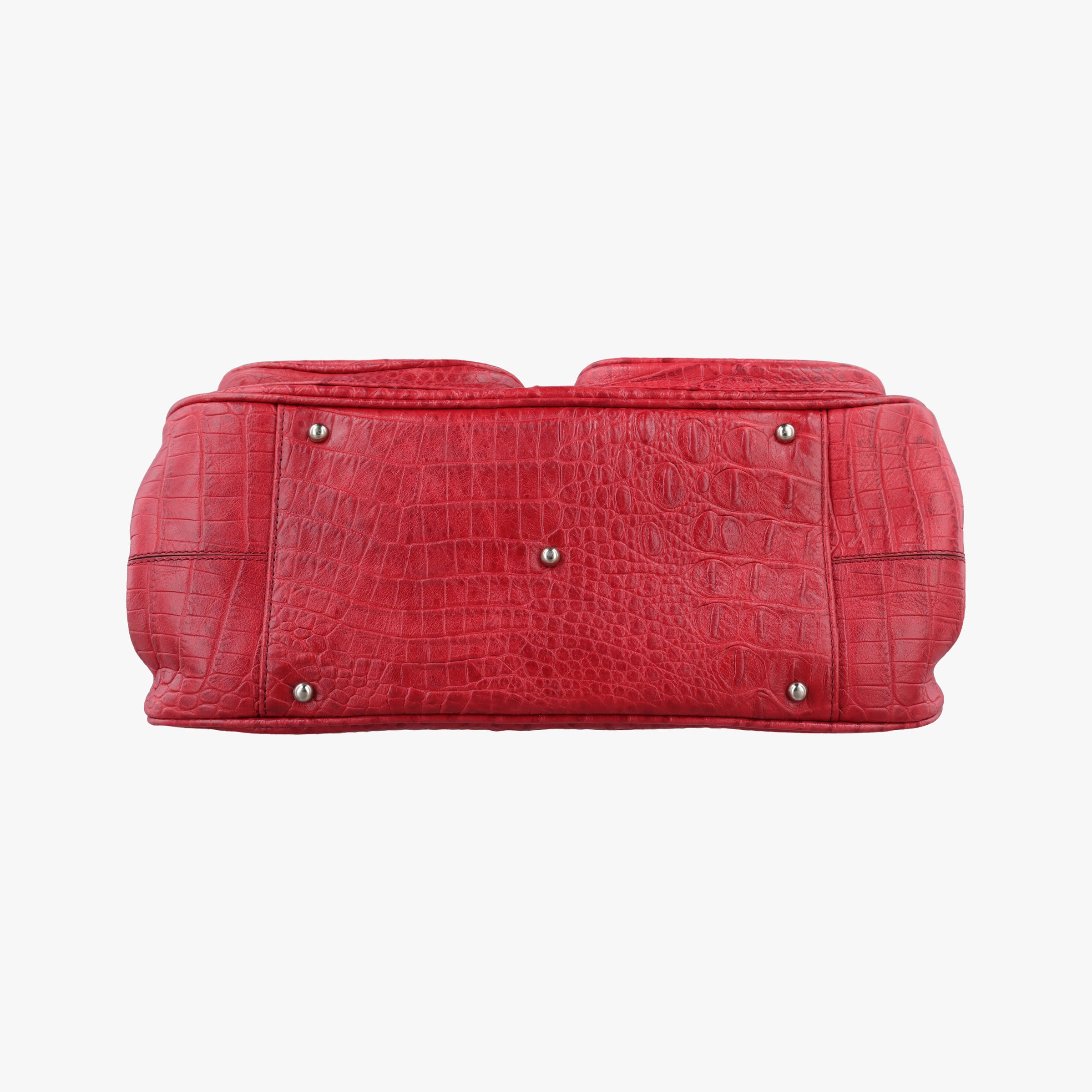 Secondhand Christian Dior Detective Red Leather  handbag | stylenewstar