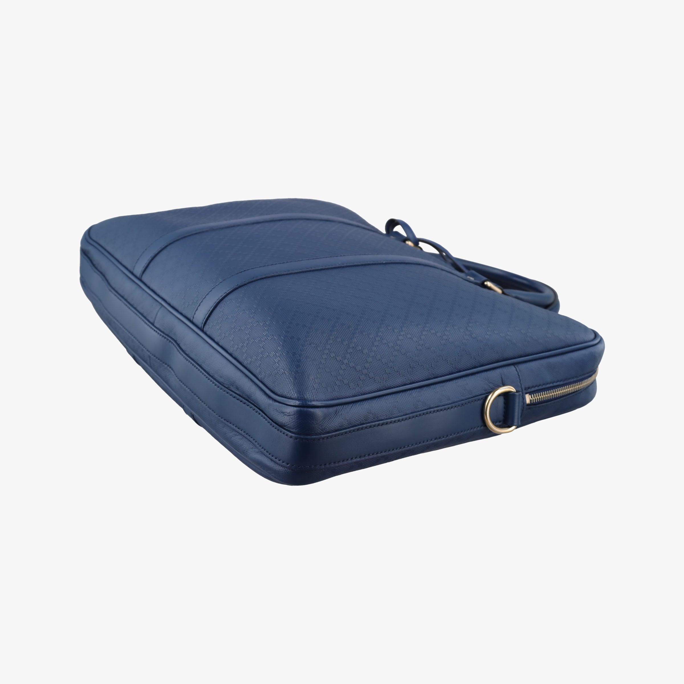 Vintage Gucci Diamante Blue Leather 208463 shoulderbag | stylenewstar