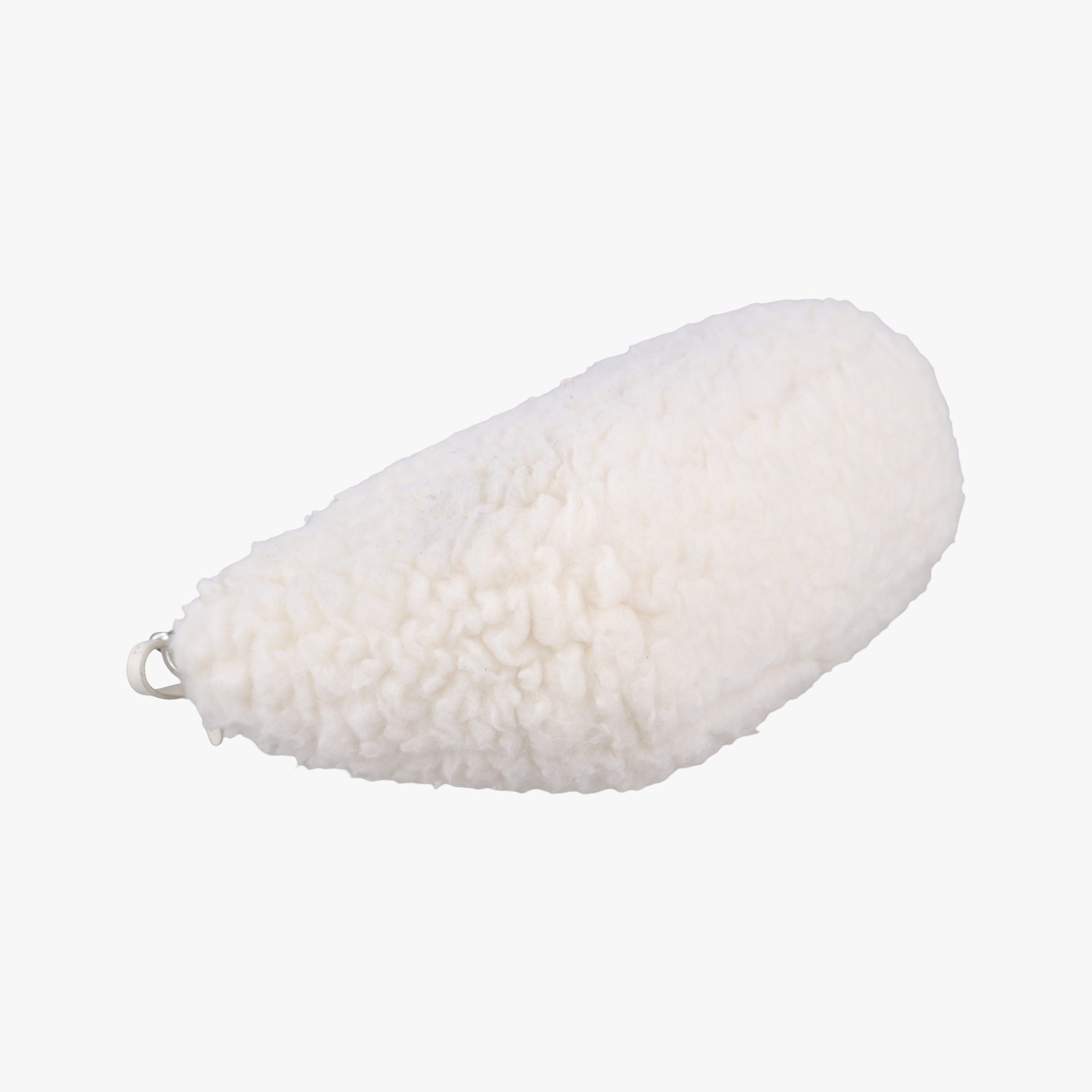 Pre-owned Prada Re-Edition 2005 White Wool 1NE515 shoulderbag | stylenewstar