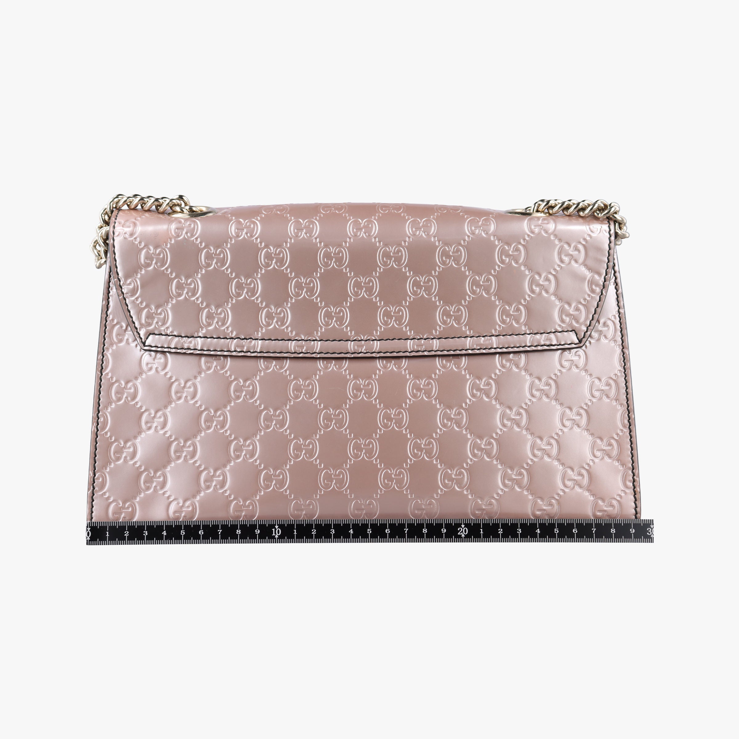 Secondhand Gucci Emily Pink Patent Leather 295402 shoulderbag | stylenewstar