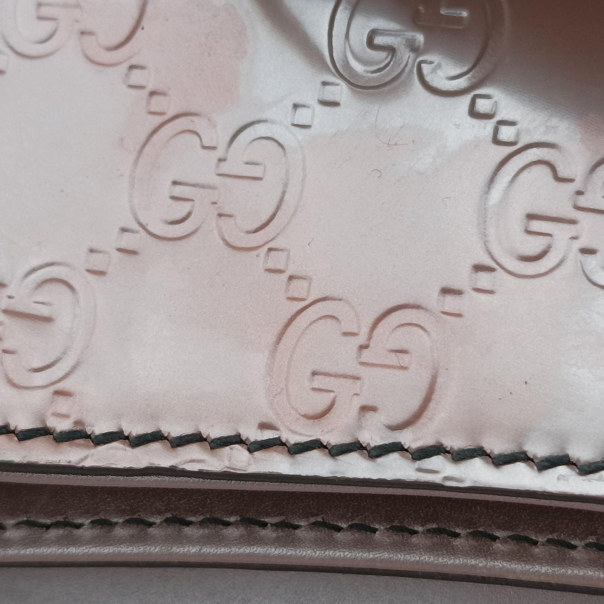 Secondhand Gucci Emily Pink Patent Leather 295402 shoulderbag | stylenewstar