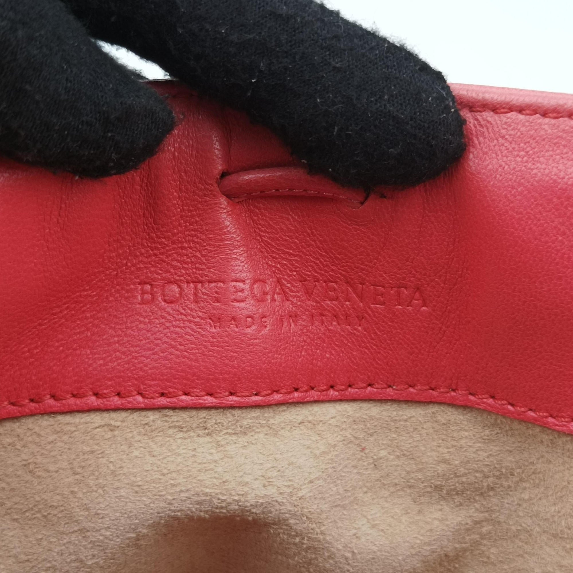 Pre-owned Bottega Veneta Intrecciato Pink lambskin  handbag | stylenewstar