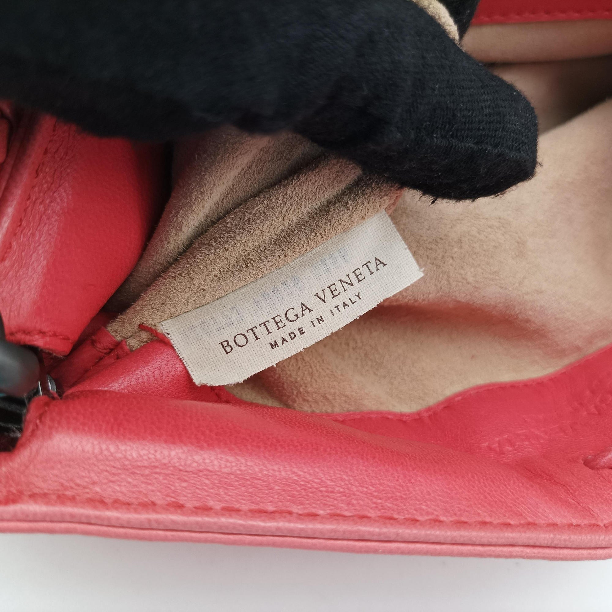 Pre-owned Bottega Veneta Intrecciato Pink lambskin  handbag | stylenewstar