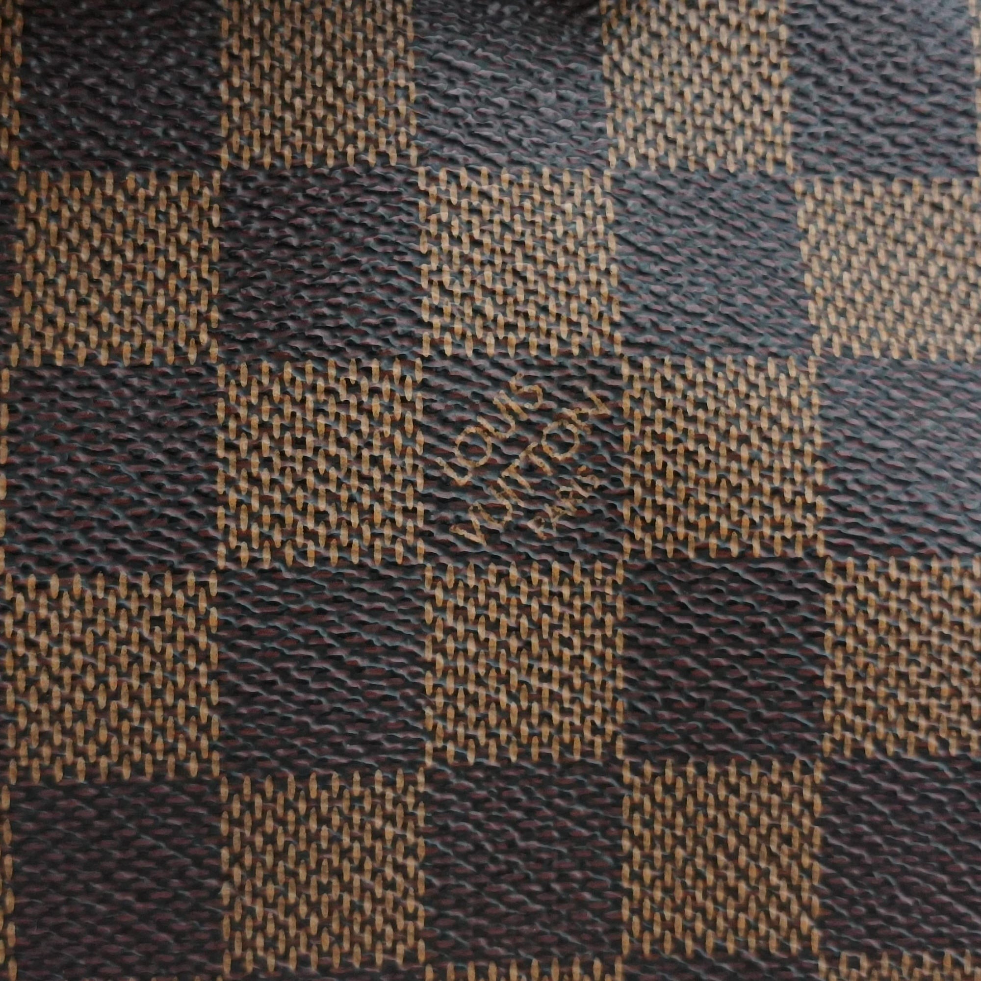 Secondhand Louis Vuitton SALEYA MM EBENE Damier Canvas N51182 handbag | stylenewstar