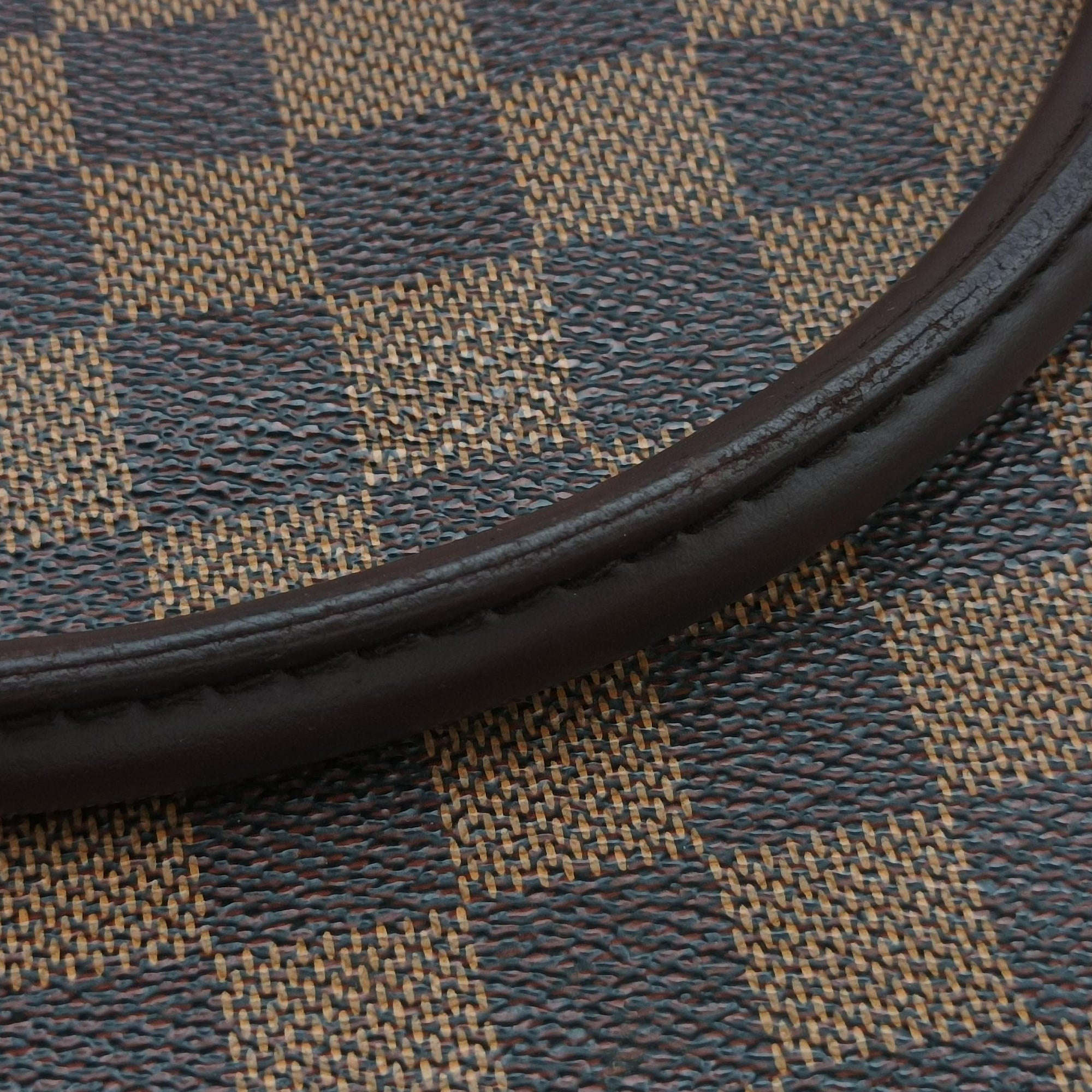 Secondhand Louis Vuitton SALEYA MM EBENE Damier Canvas N51182 handbag | stylenewstar
