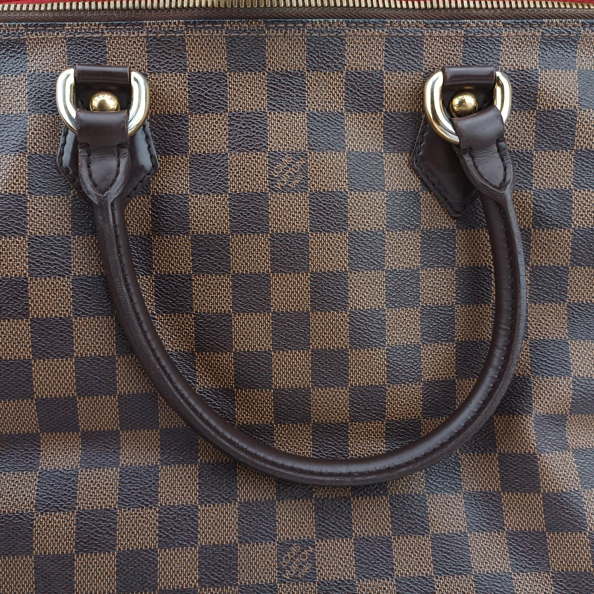 Secondhand Louis Vuitton SALEYA MM EBENE Damier Canvas N51182 handbag | stylenewstar
