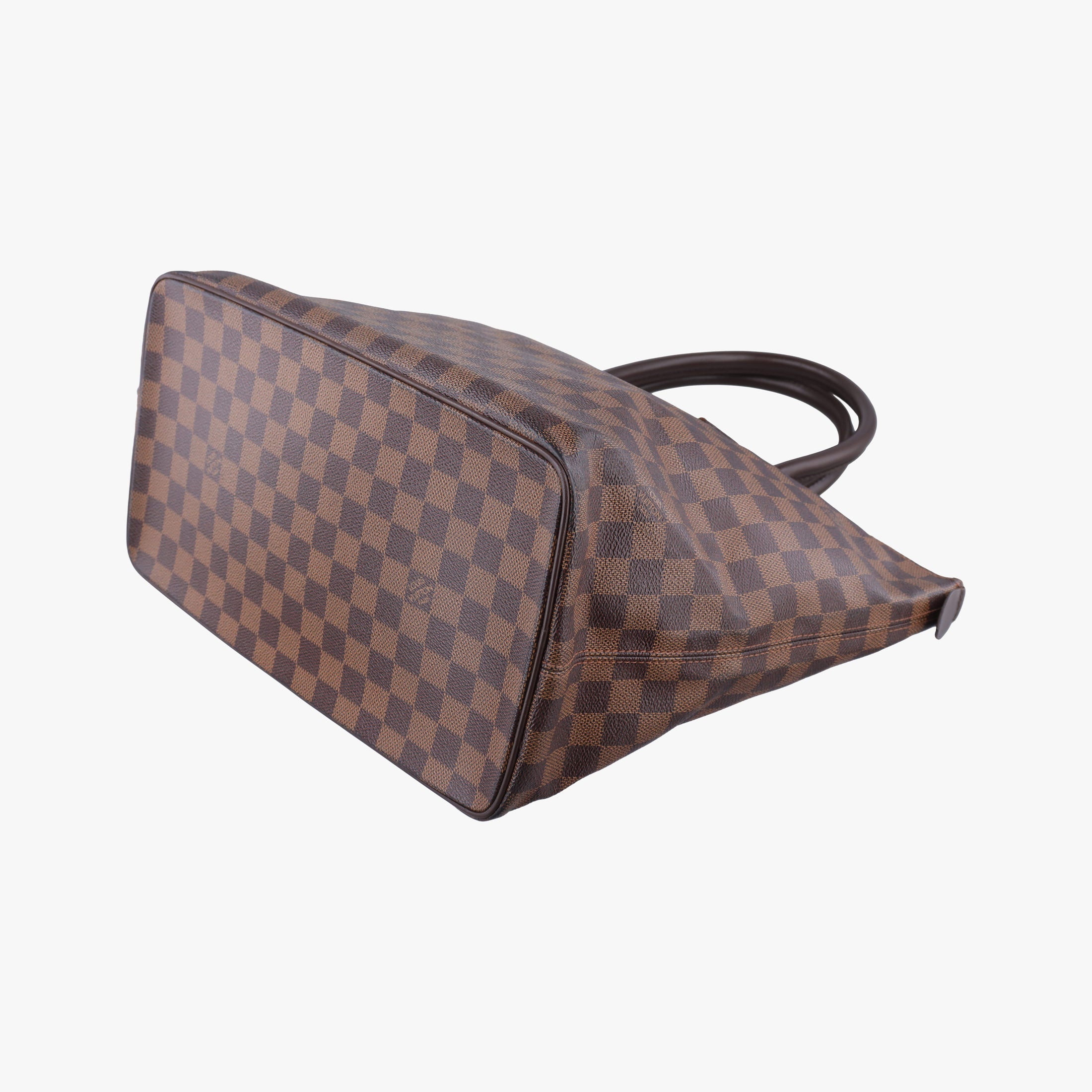 Secondhand Louis Vuitton SALEYA MM EBENE Damier Canvas N51182 handbag | stylenewstar