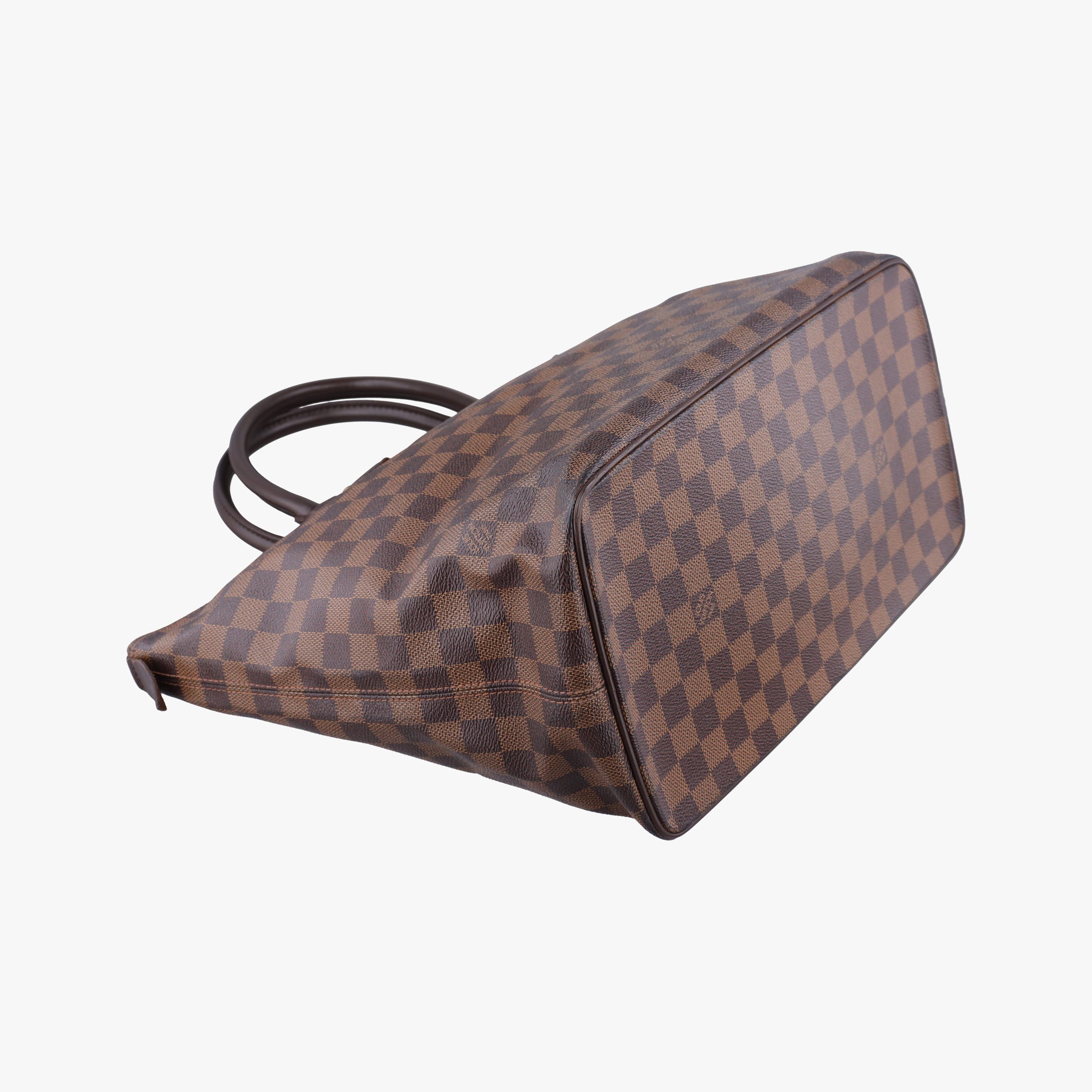 Secondhand Louis Vuitton SALEYA MM EBENE Damier Canvas N51182 handbag | stylenewstar