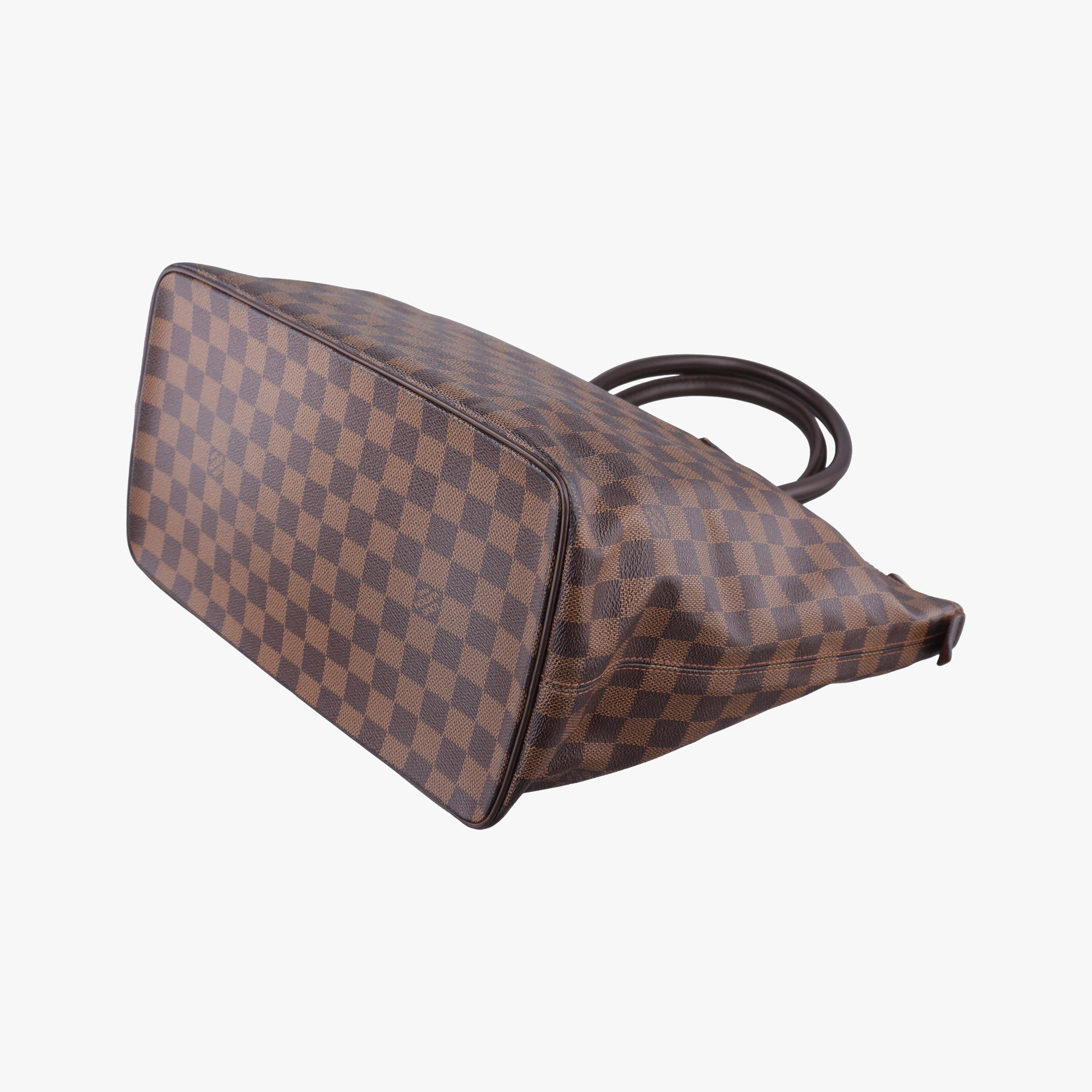 Secondhand Louis Vuitton SALEYA MM EBENE Damier Canvas N51182 handbag | stylenewstar