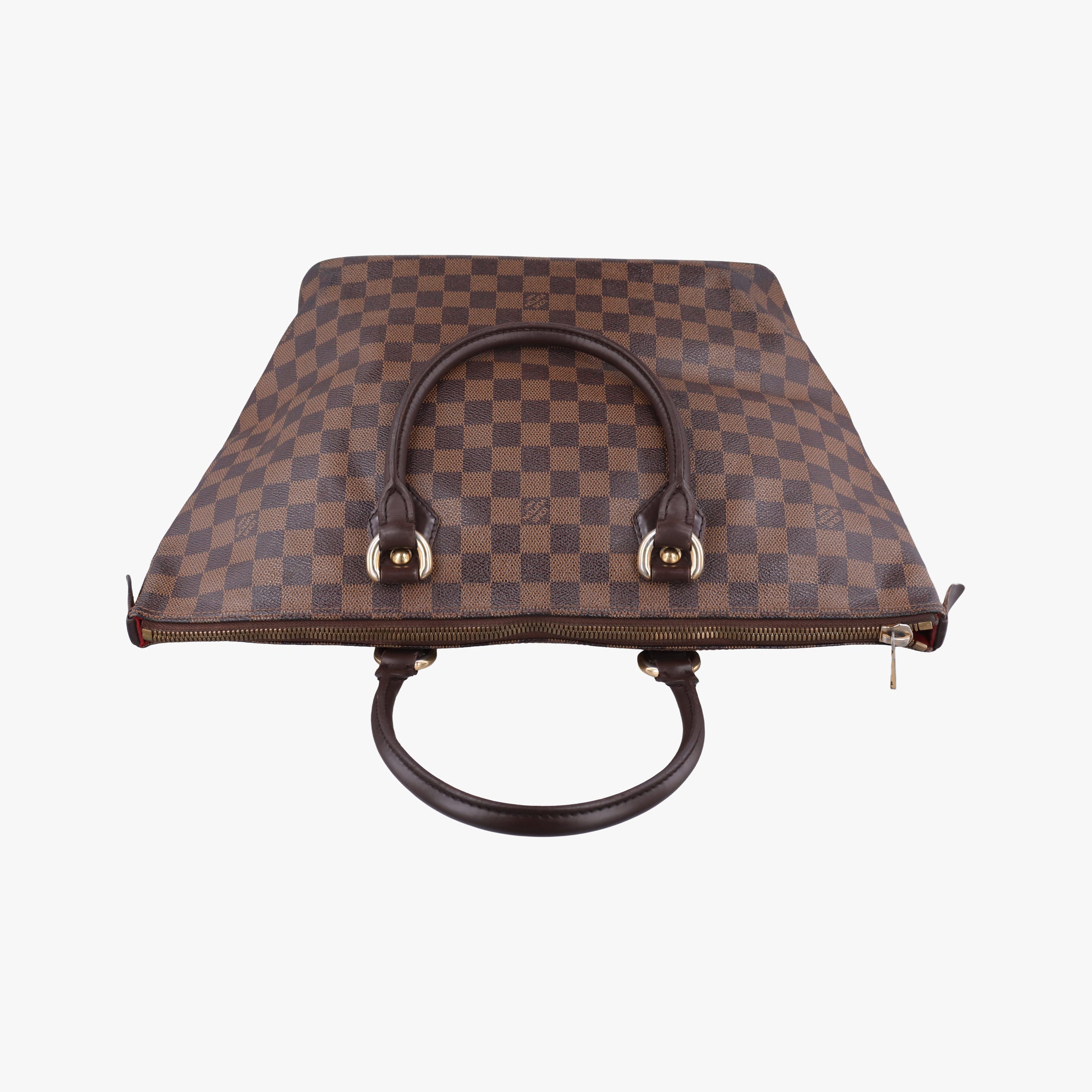 Secondhand Louis Vuitton SALEYA MM EBENE Damier Canvas N51182 handbag | stylenewstar